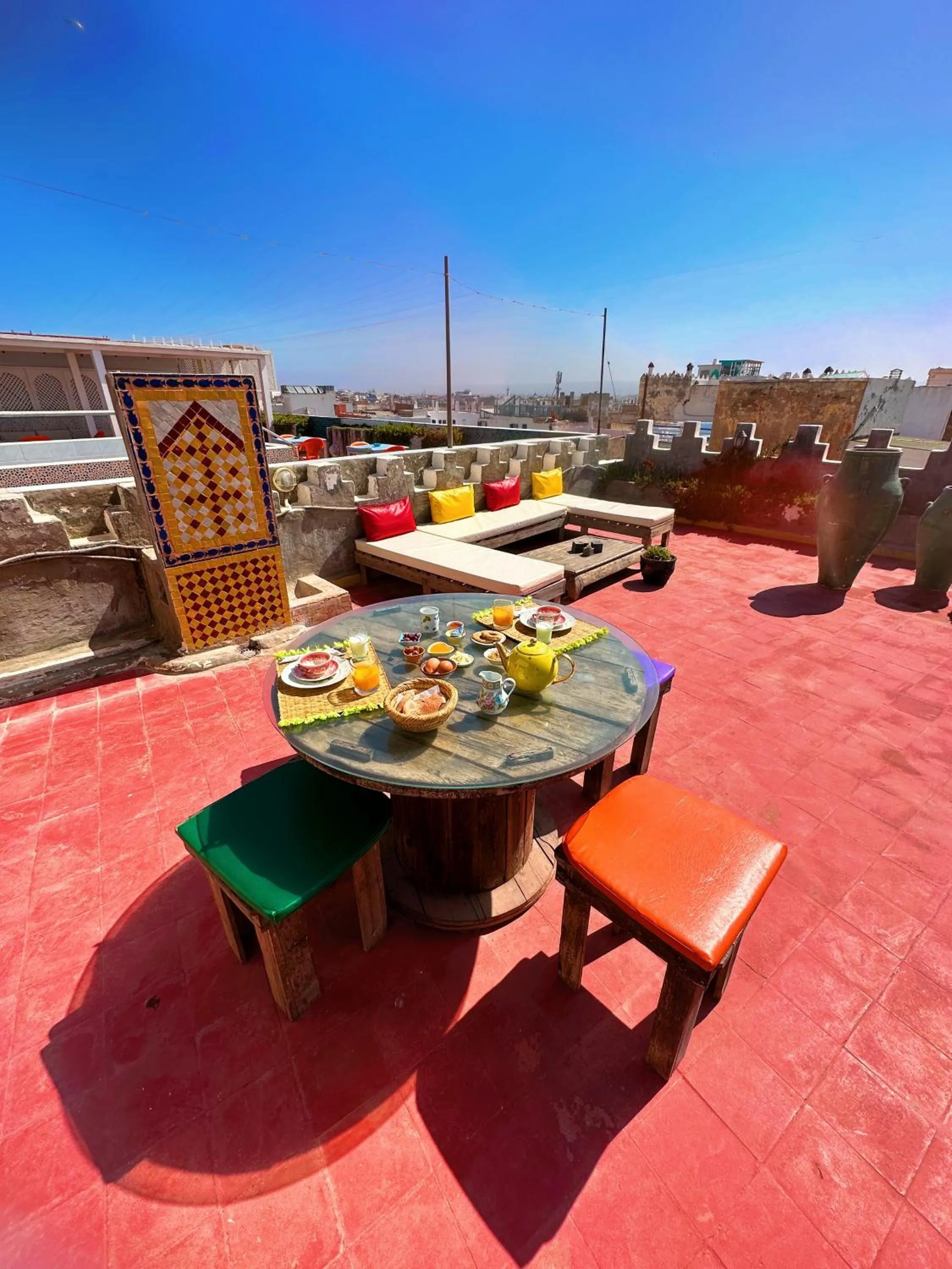 Patio in Les Terrasses d'Essaouira - Yoga Studio