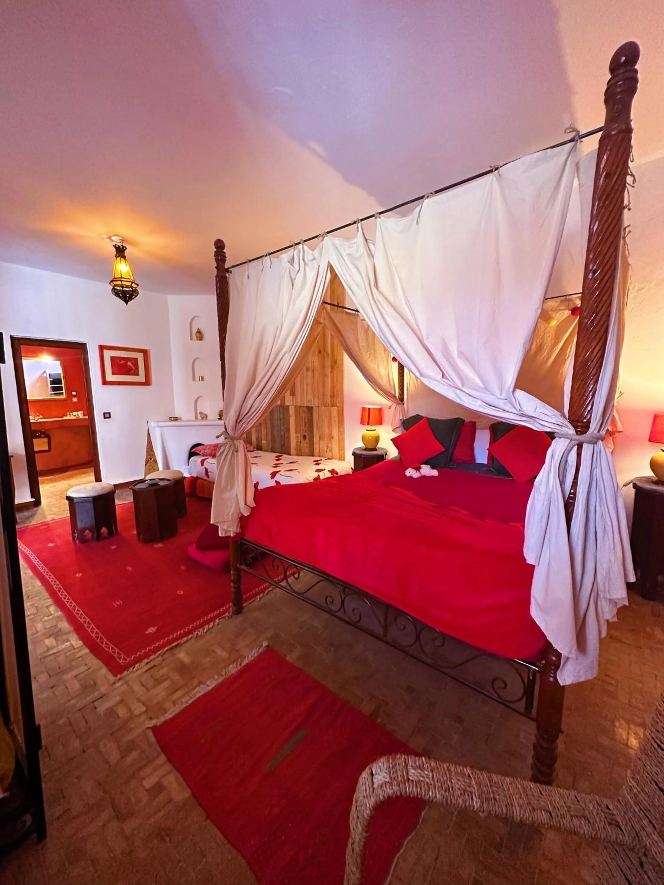 Bed in Les Terrasses d'Essaouira - Yoga Studio