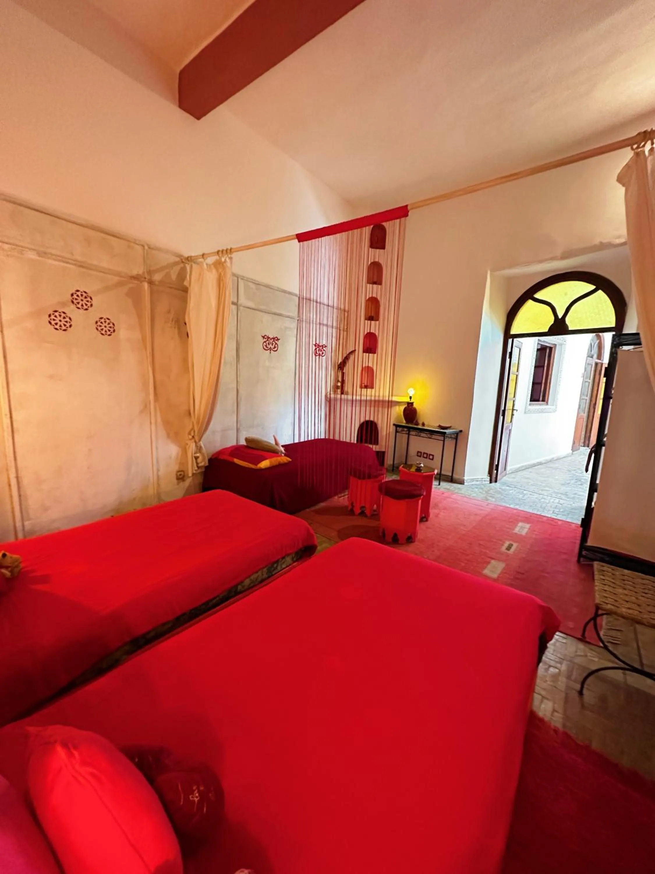 Bed in Les Terrasses d'Essaouira - Yoga Studio