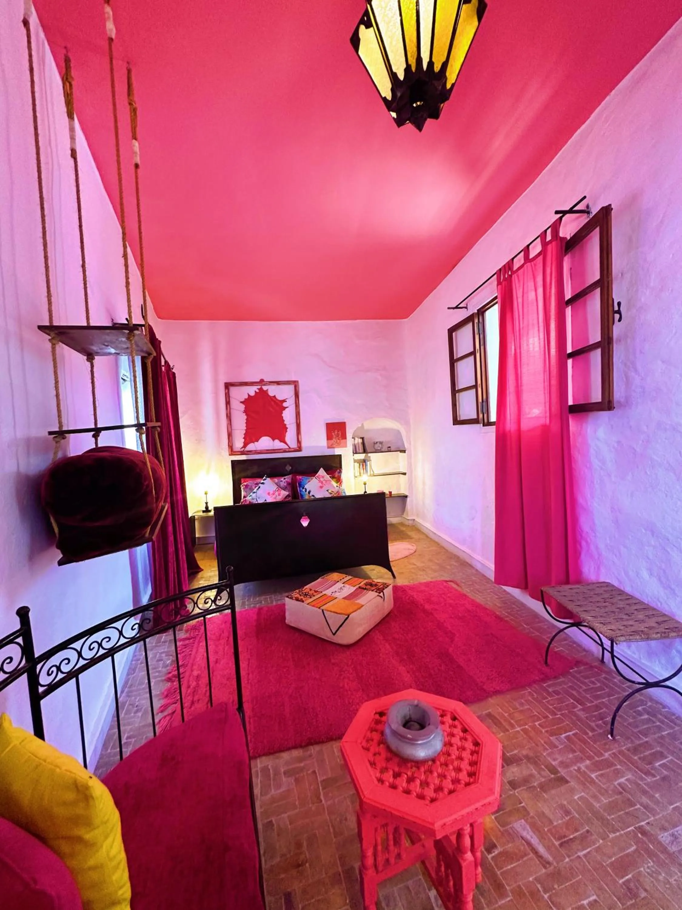 Bed in Les Terrasses d'Essaouira - Yoga Studio