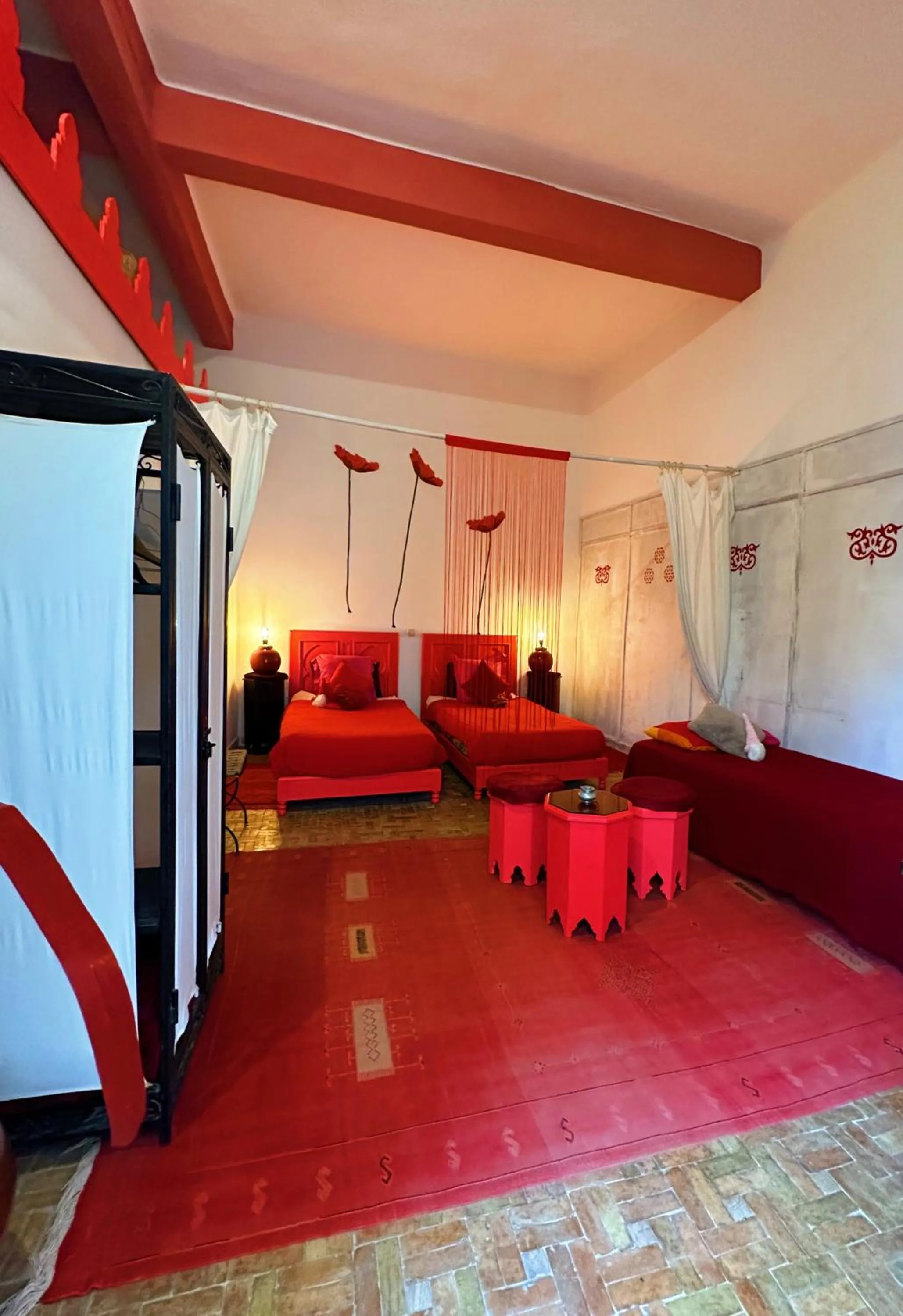 Bed in Les Terrasses d'Essaouira - Yoga Studio