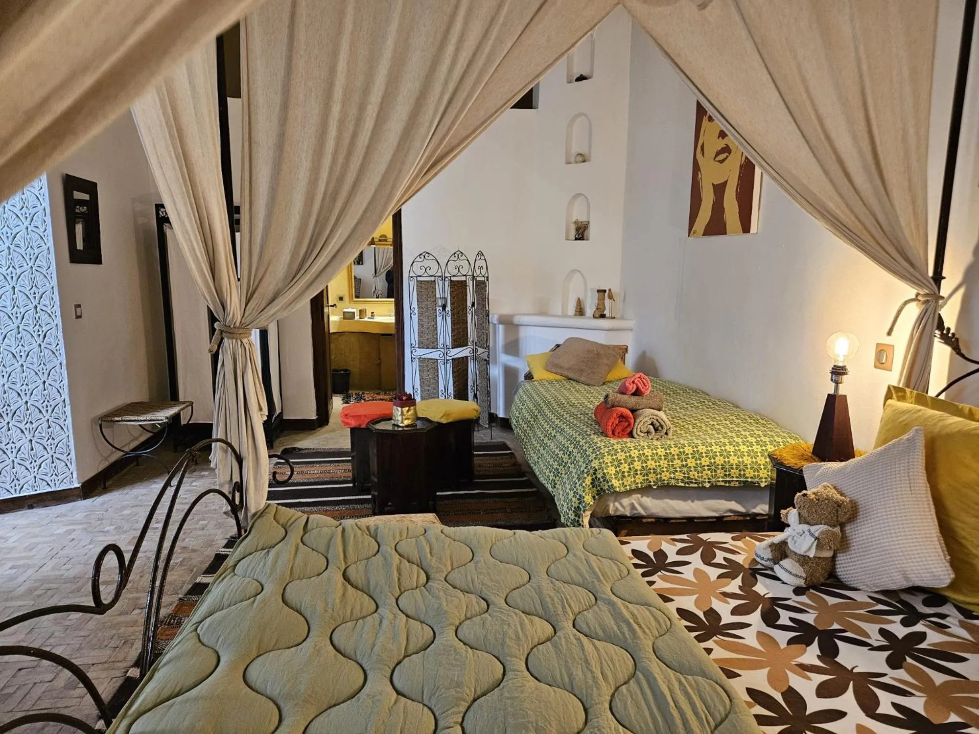Photo of the whole room, Bed in Les Terrasses d'Essaouira - Yoga Studio