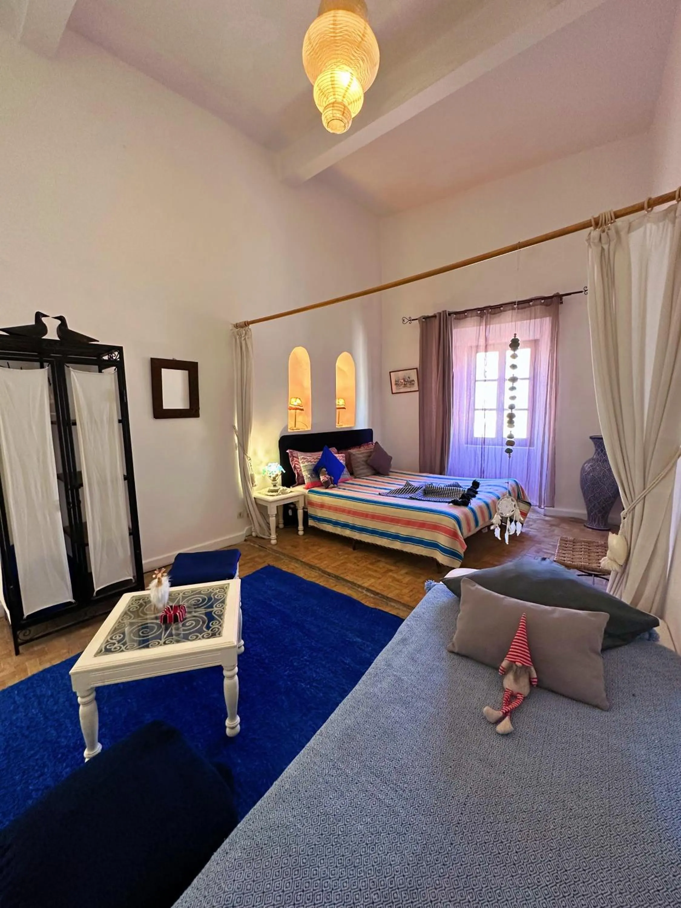 Bed in Les Terrasses d'Essaouira - Yoga Studio
