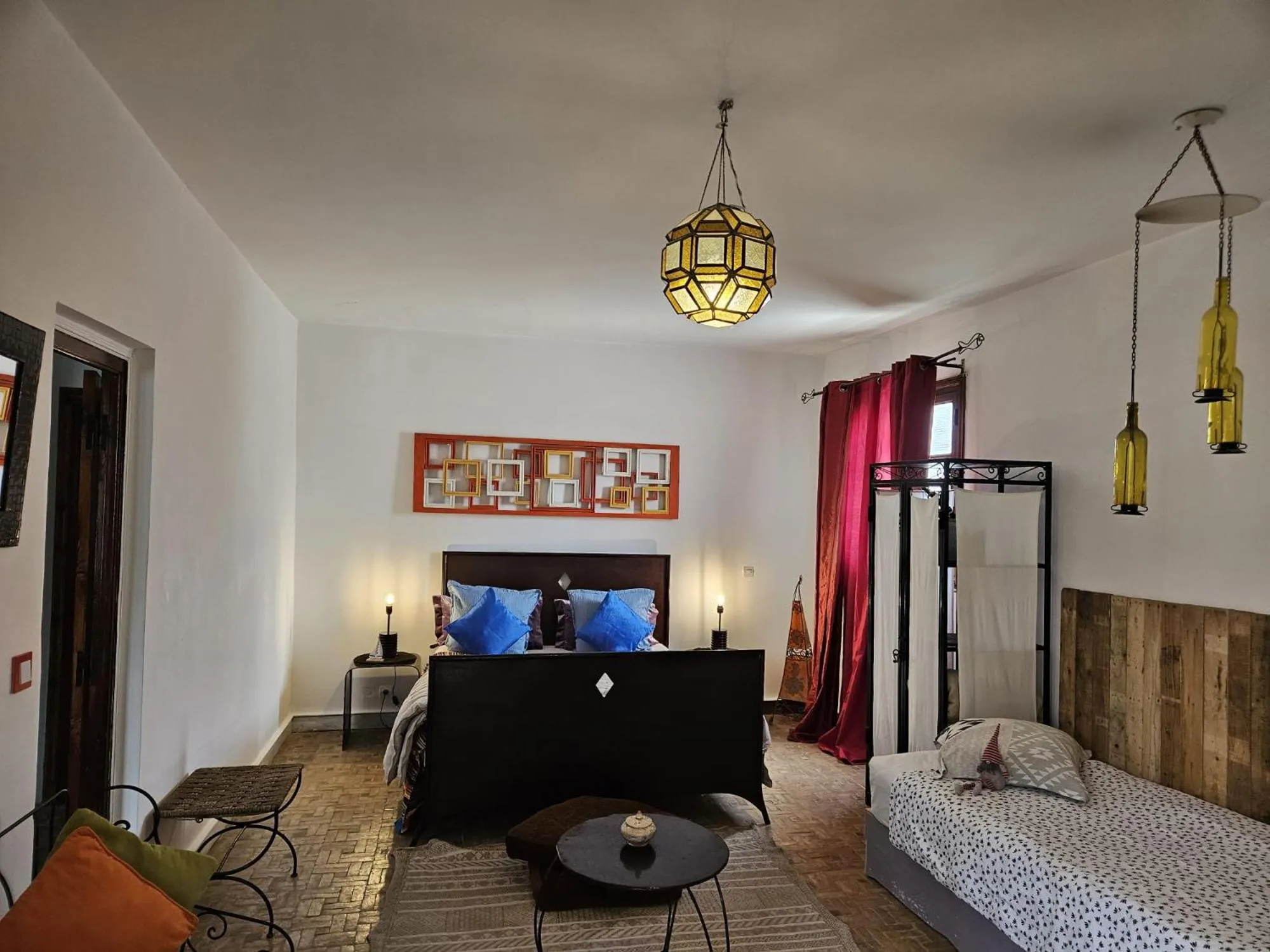 Bedroom, Bed in Les Terrasses d'Essaouira - Yoga Studio