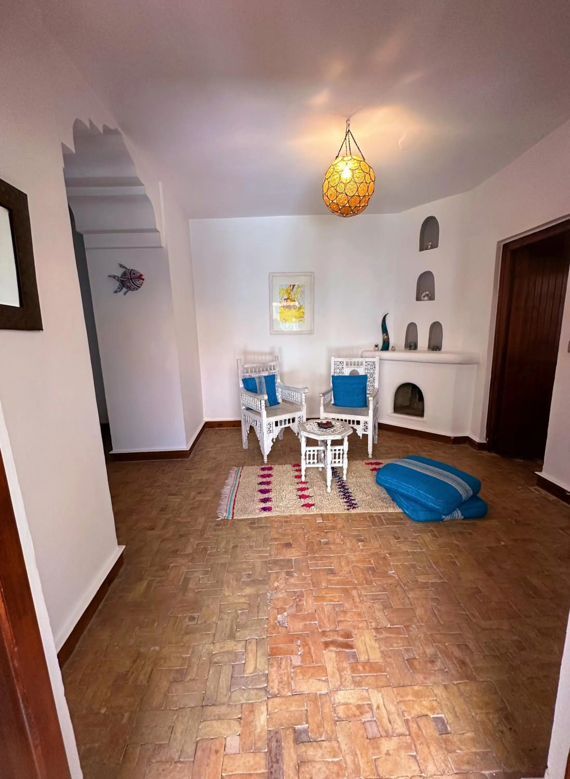 Living room in Les Terrasses d'Essaouira - Yoga Studio