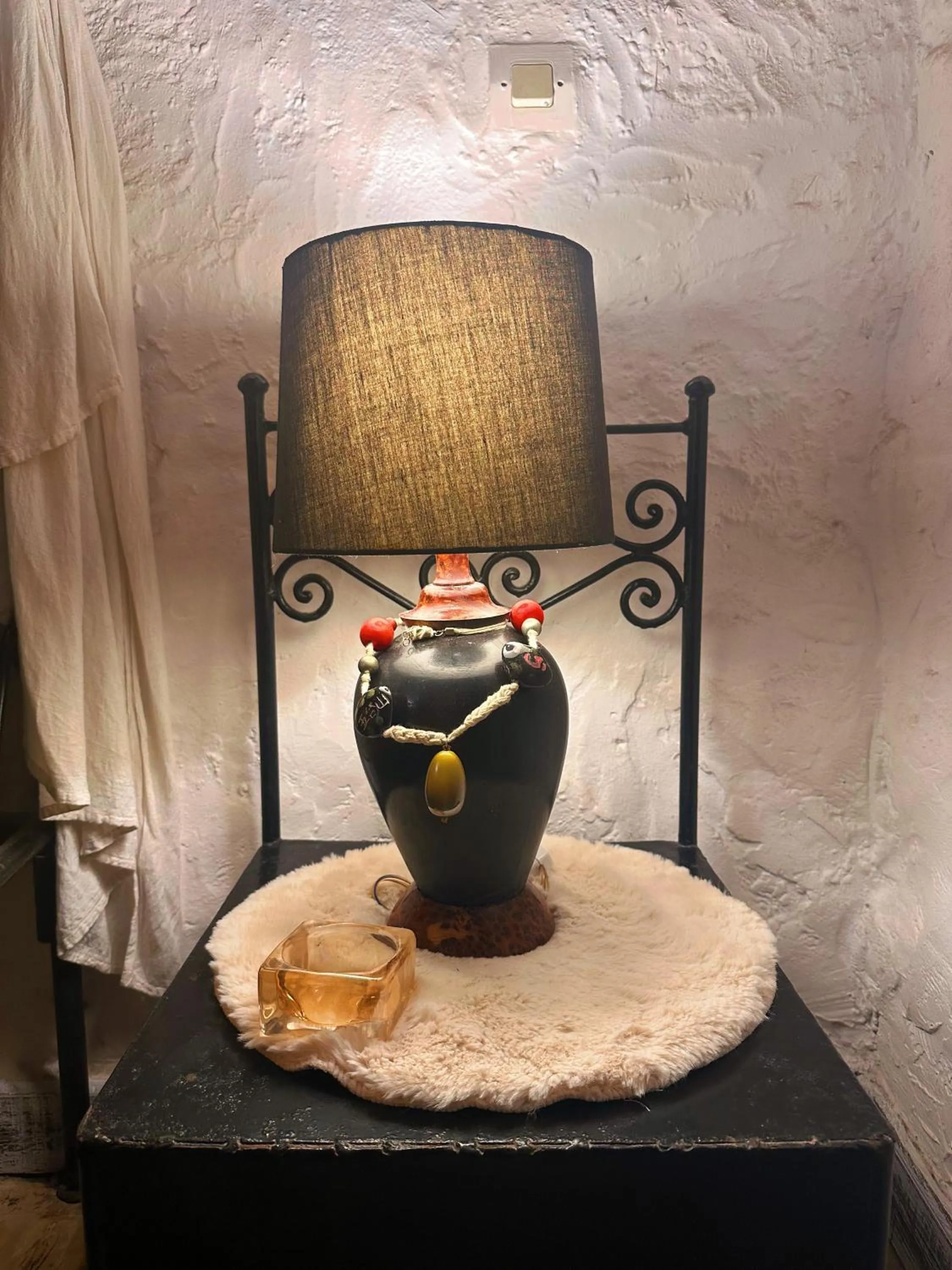 Decorative detail in Les Terrasses d'Essaouira - Yoga Studio