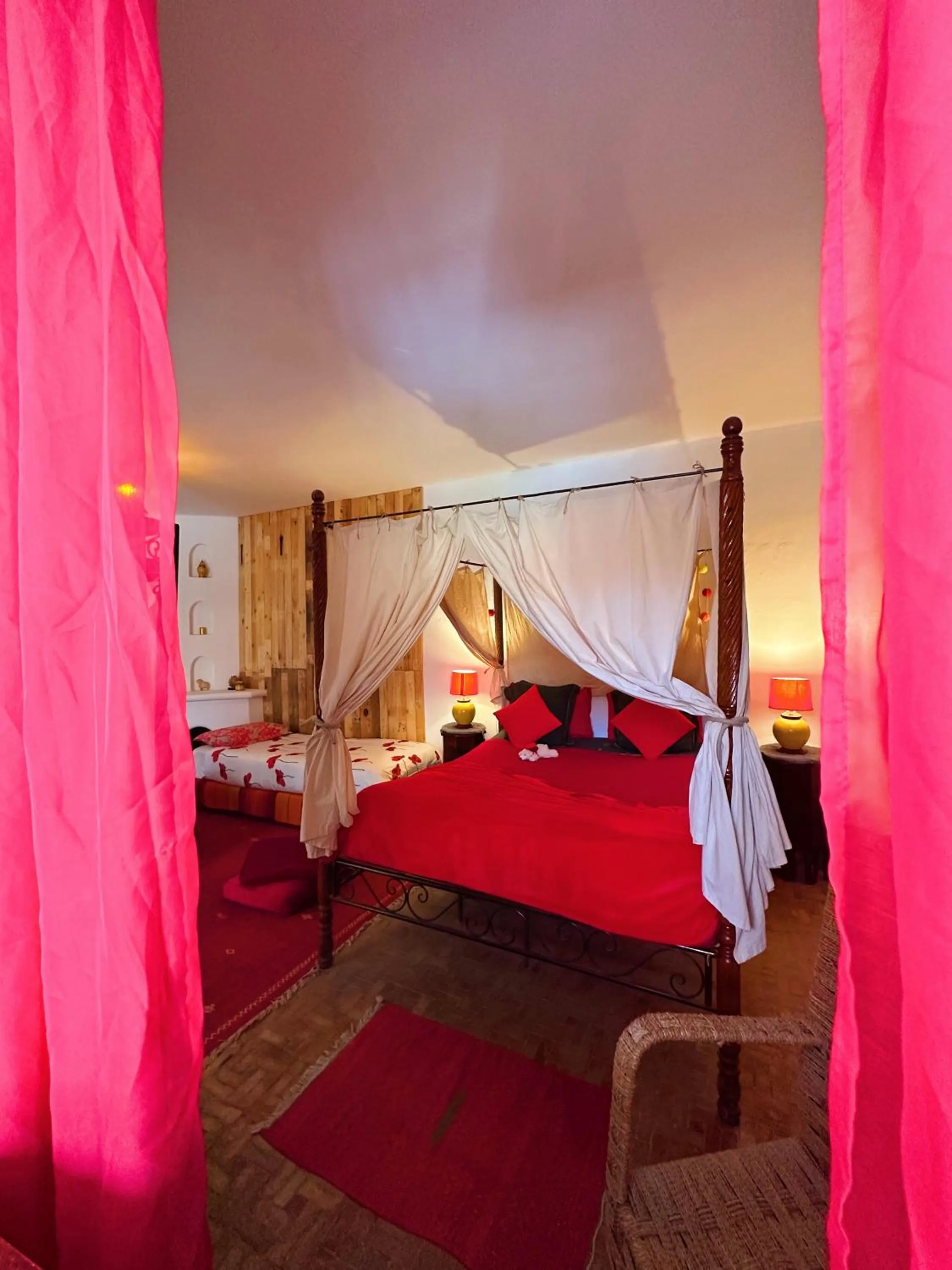 Bed in Les Terrasses d'Essaouira - Yoga Studio