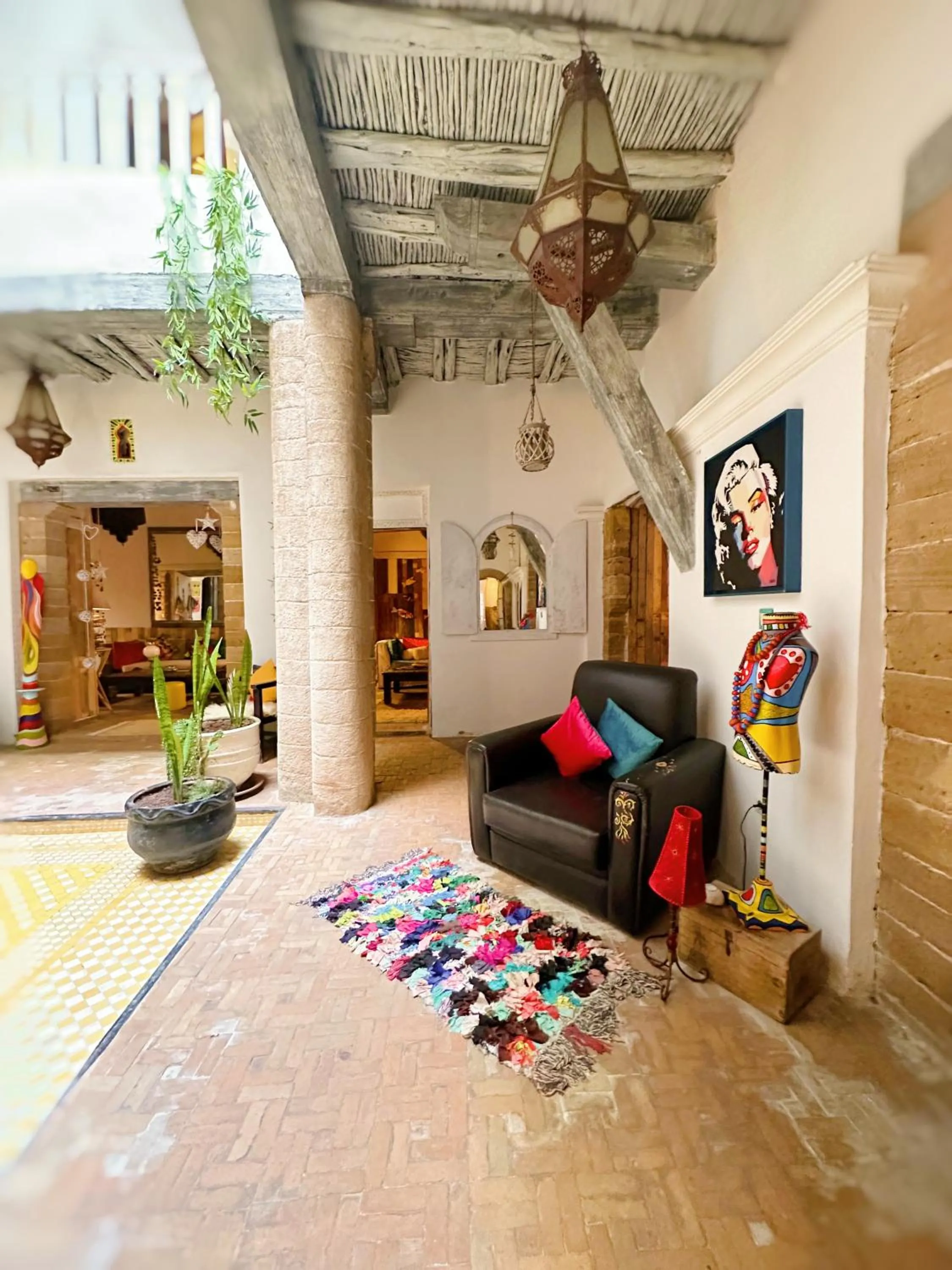 Patio in Les Terrasses d'Essaouira - Yoga Studio