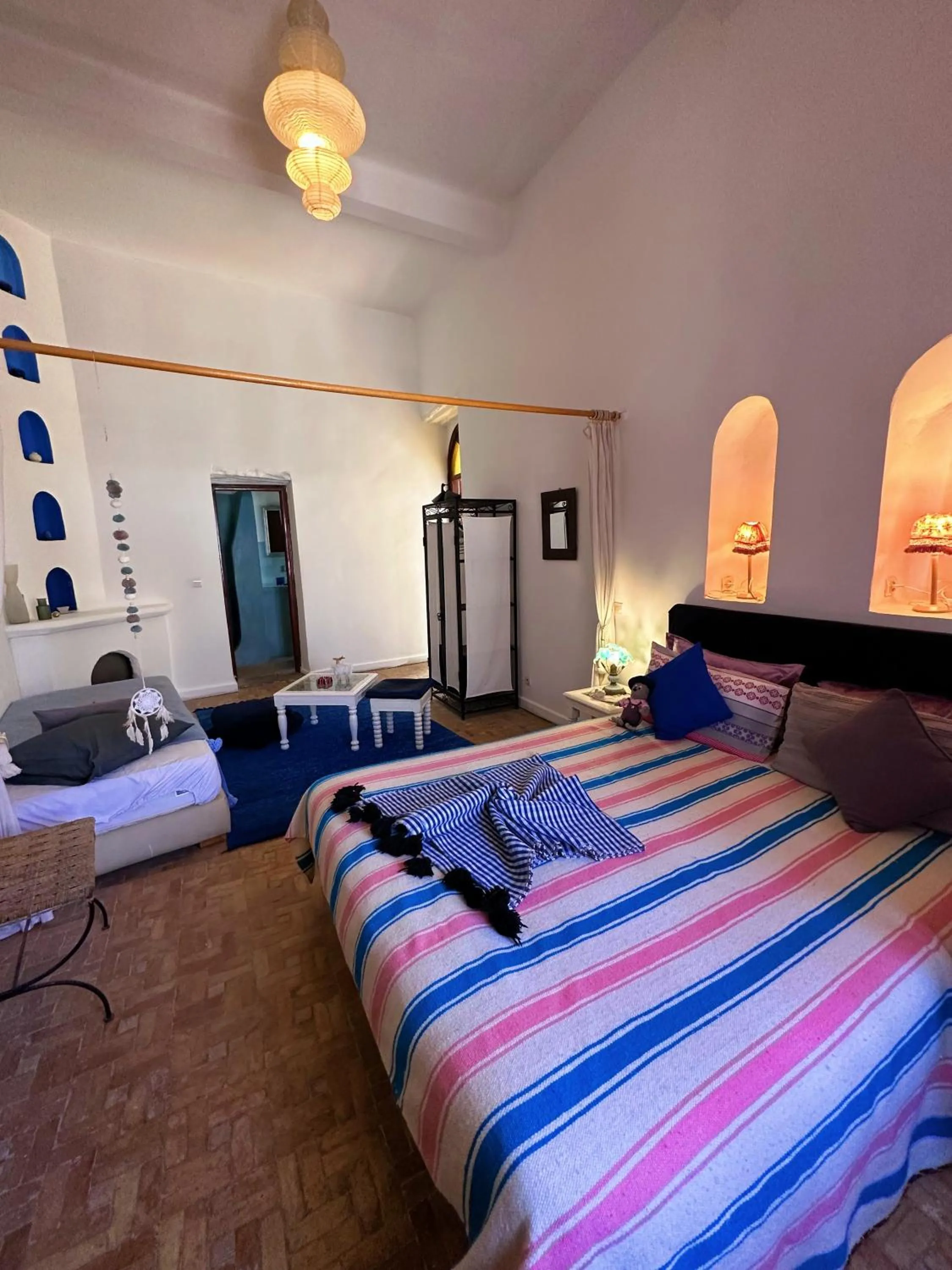 Bed in Les Terrasses d'Essaouira - Yoga Studio