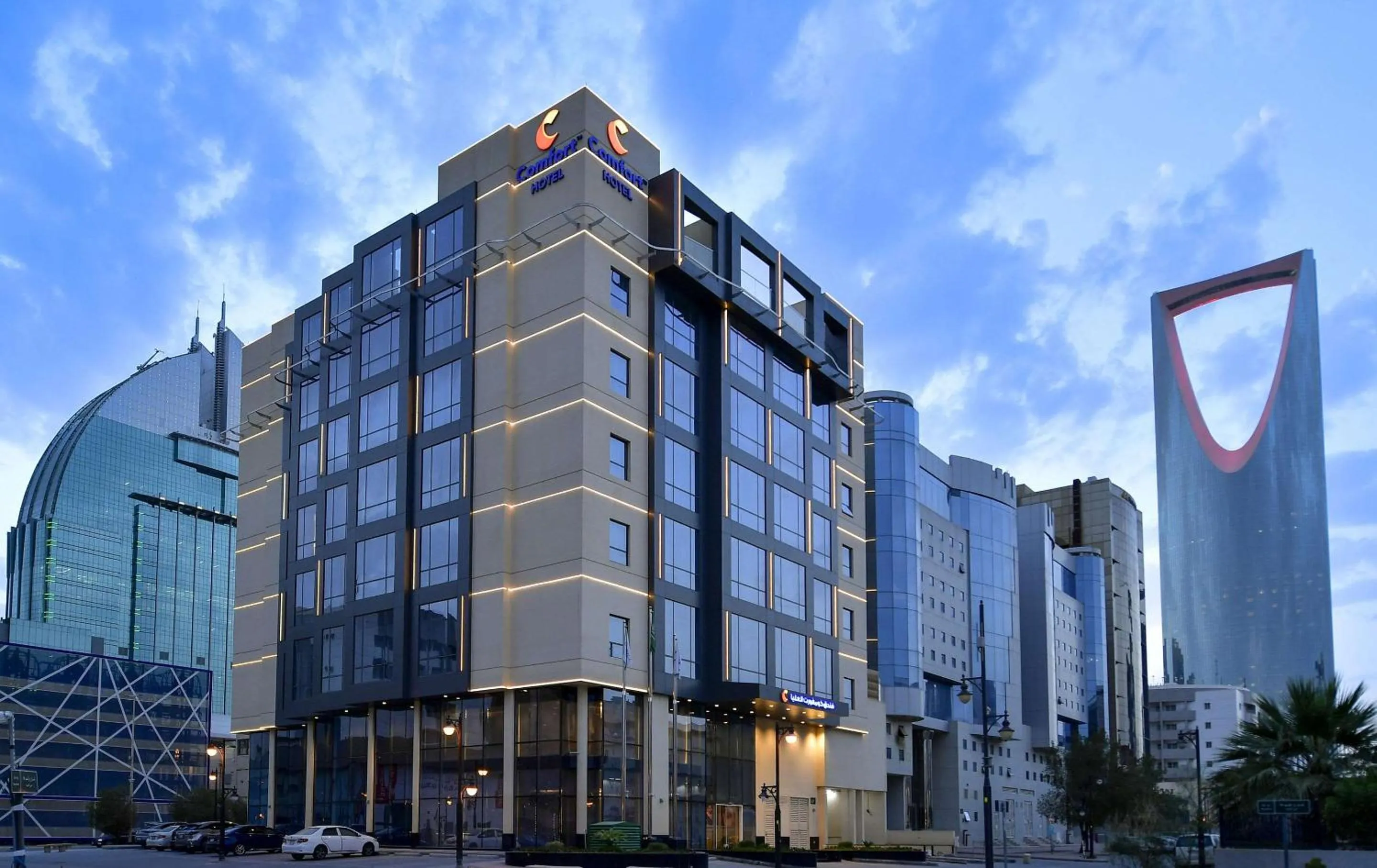 Property building in Comfort Hotel Riyadh Olaya