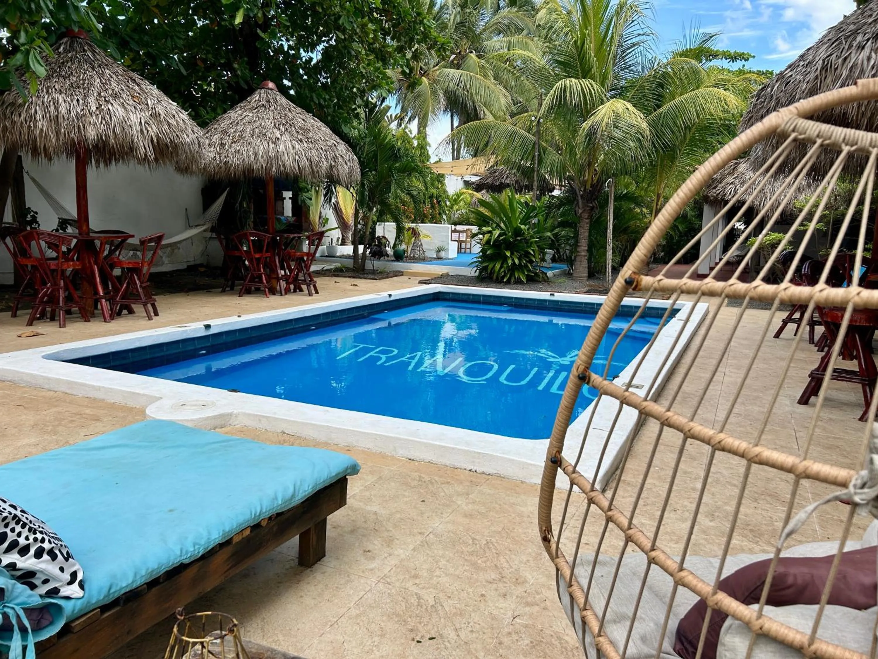Seating area in Hotel Tranquilo