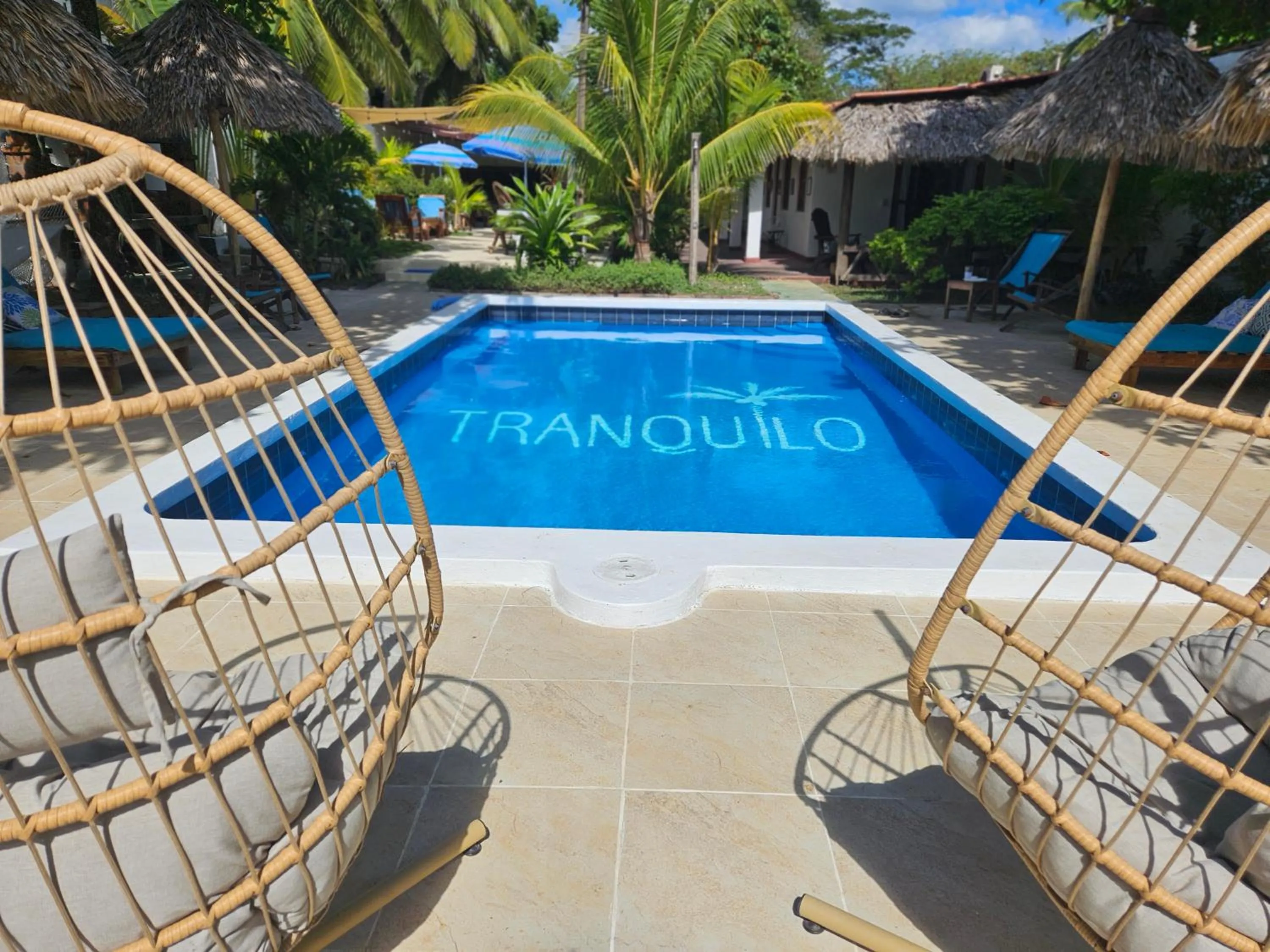 Patio in Hotel Tranquilo