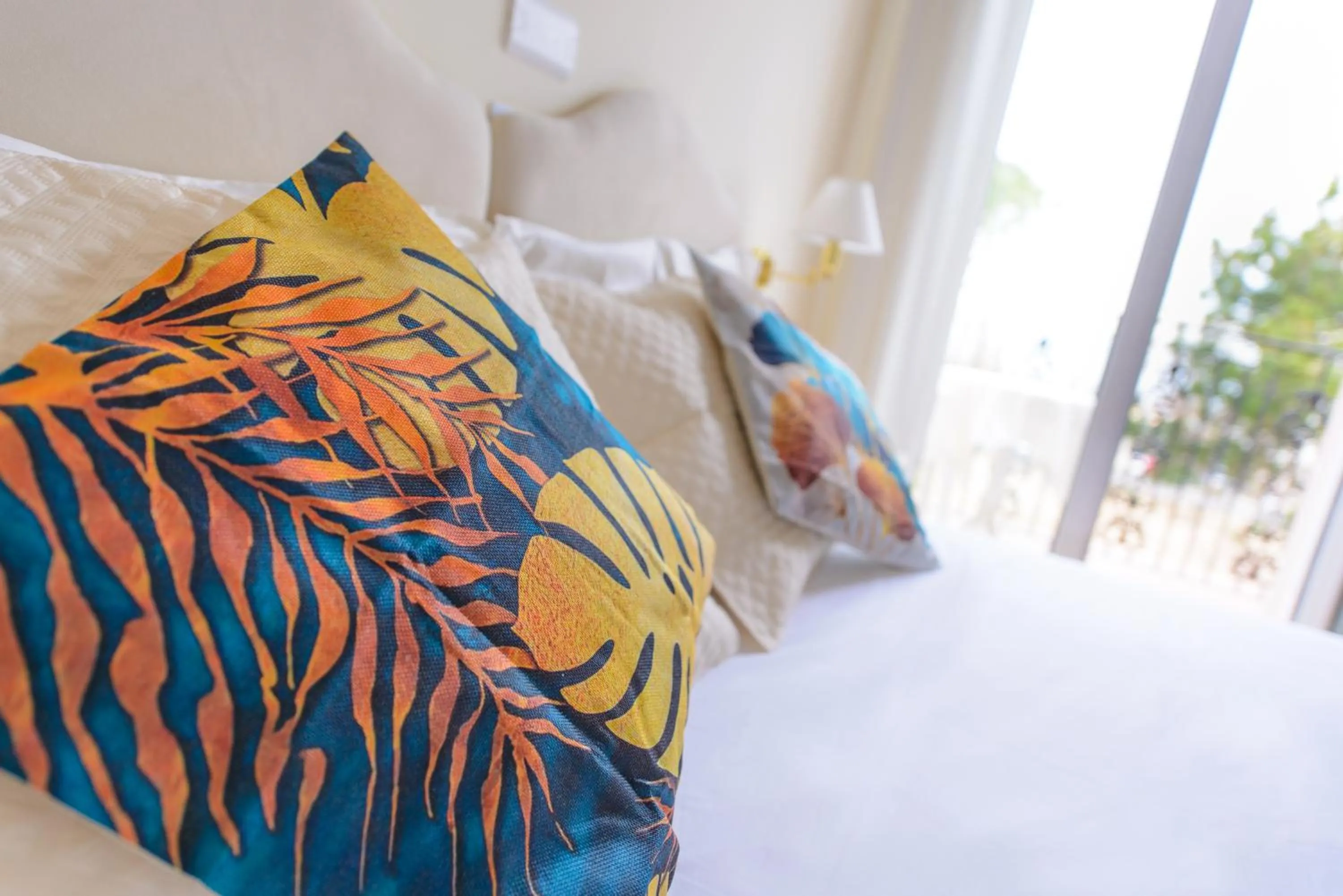 Bed in Palace Hotel Domus Mea Riccione