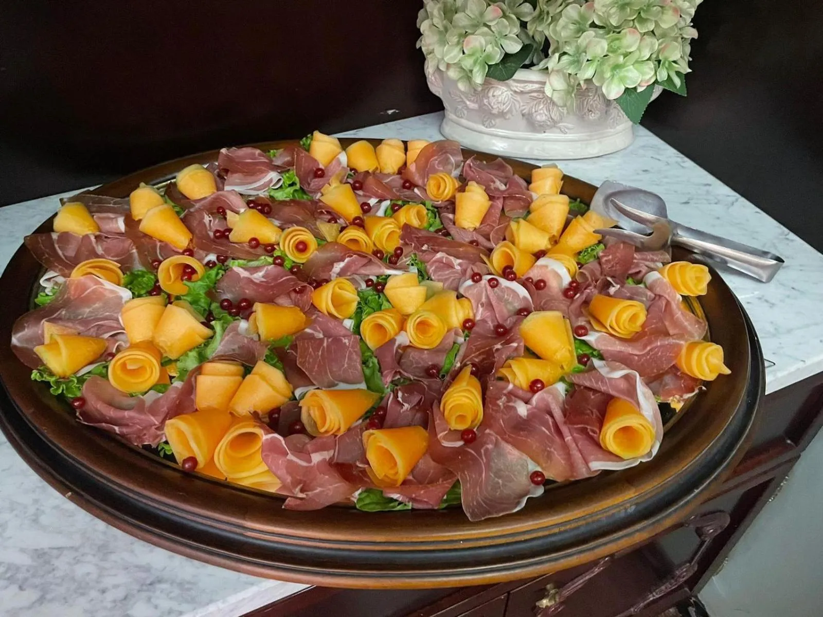 Restaurant/places to eat in Palace Hotel Domus Mea Riccione