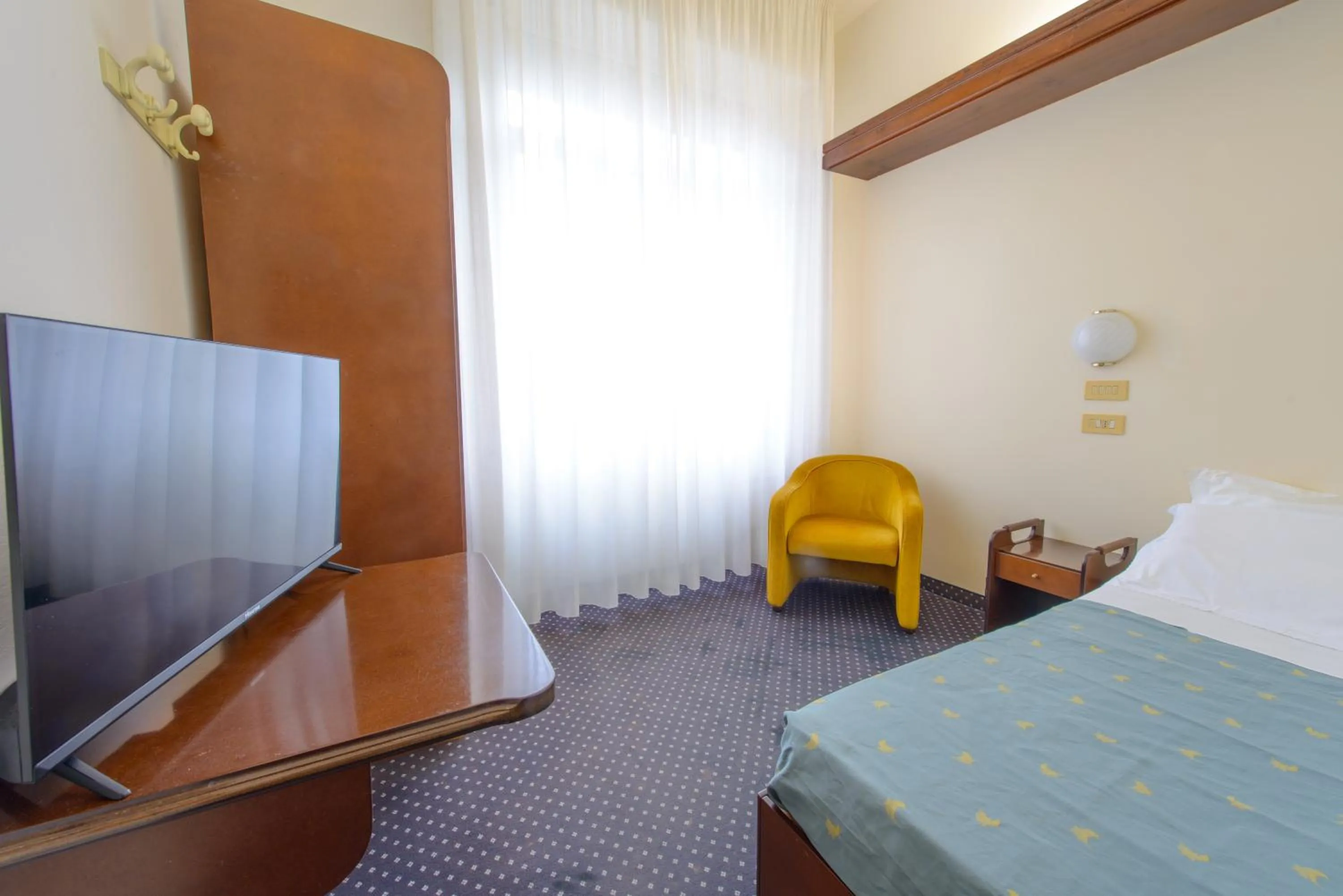 Bed in Palace Hotel Domus Mea Riccione