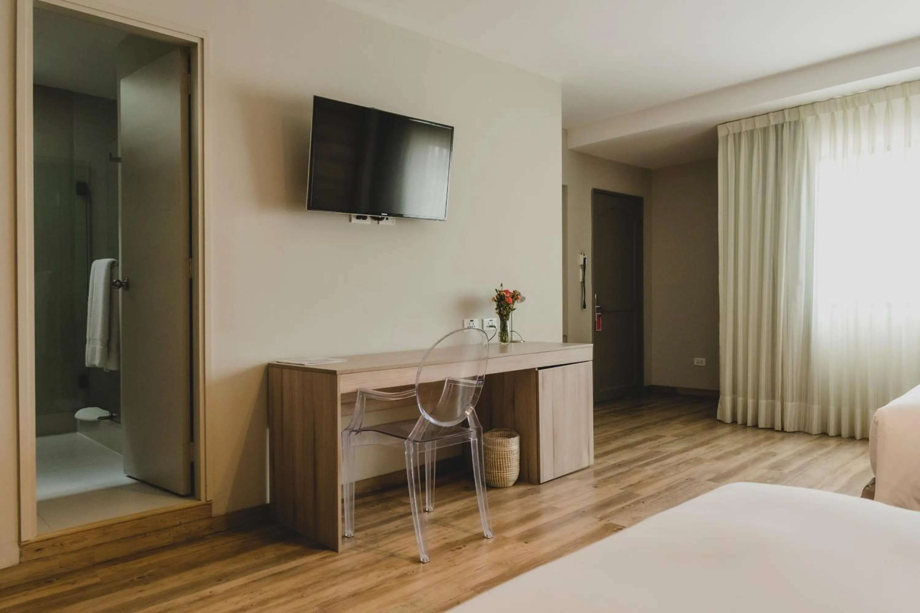 TV and multimedia, Bed in ARTE HOTEL Lima