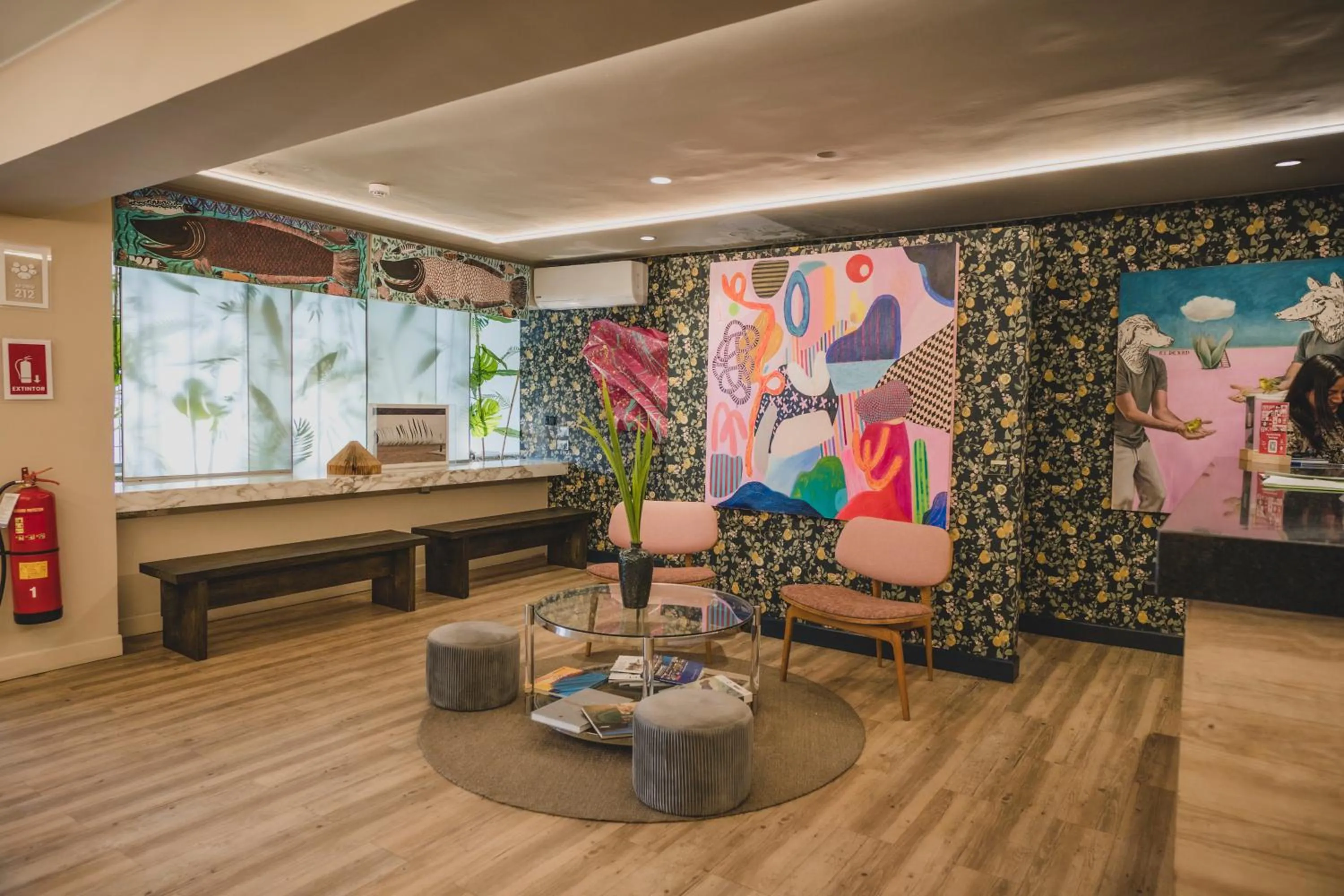 Living room in ARTE HOTEL Lima