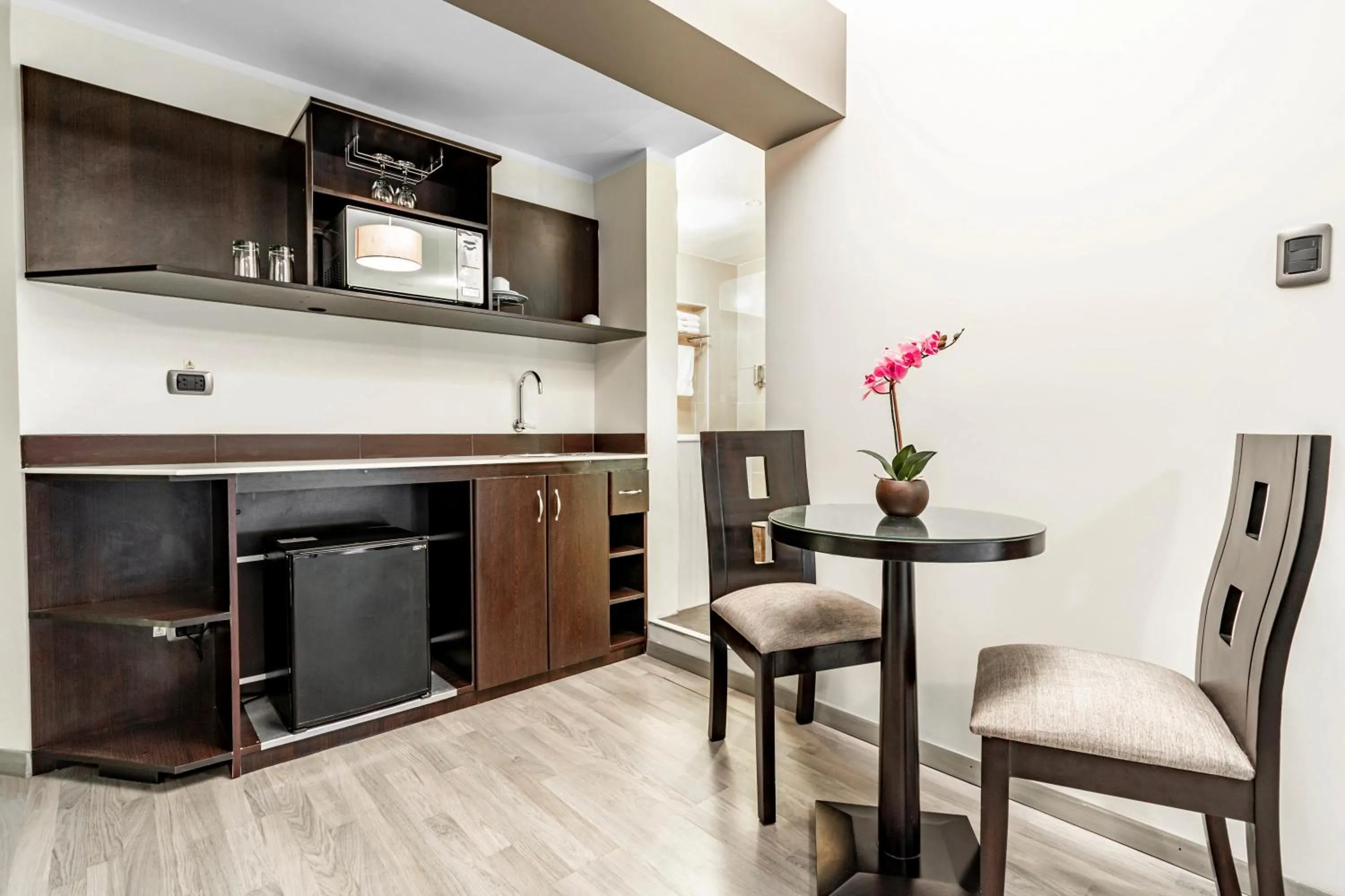 Kitchen or kitchenette in Hotel Andesmar