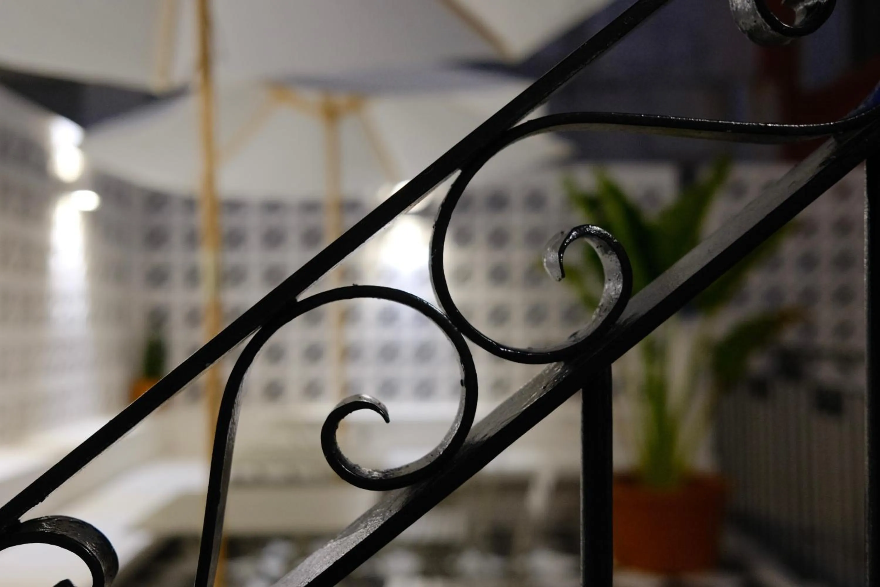 Decorative detail in Maison Victoire, boutique hôtel - Pointe-à-Pitre