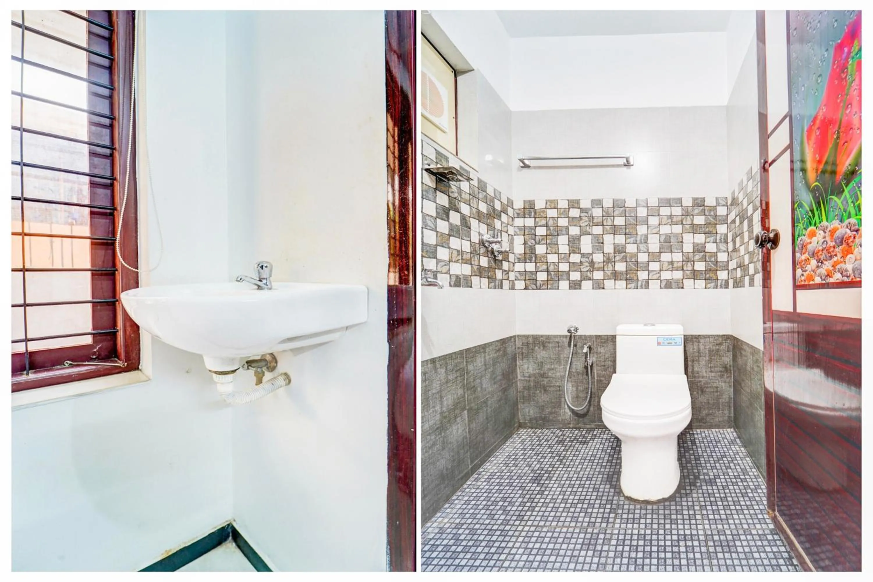 Bathroom in Super Hotel O Attukal Near Attakulangara Formerly Remya Residency