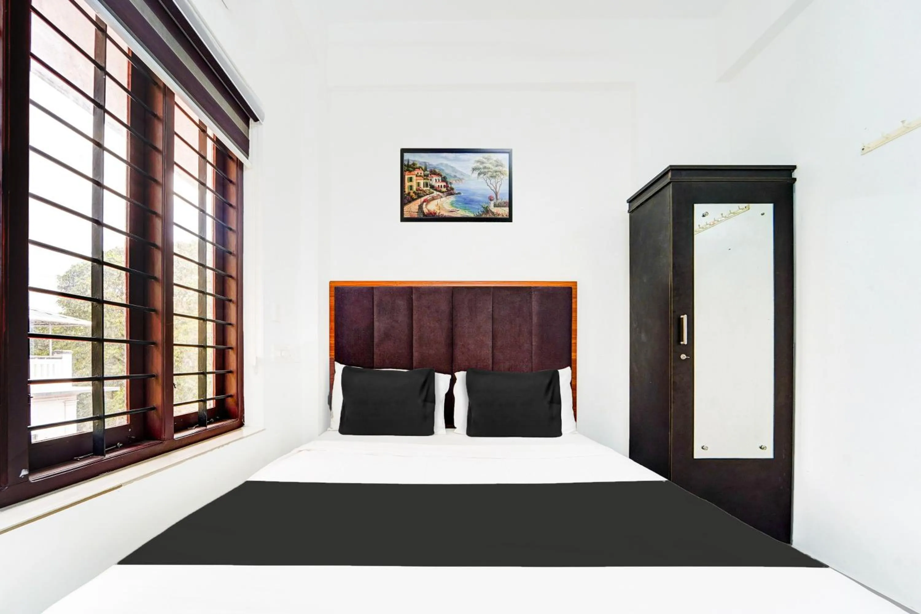 Bedroom, Bed in Super Hotel O Attukal Near Attakulangara Formerly Remya Residency