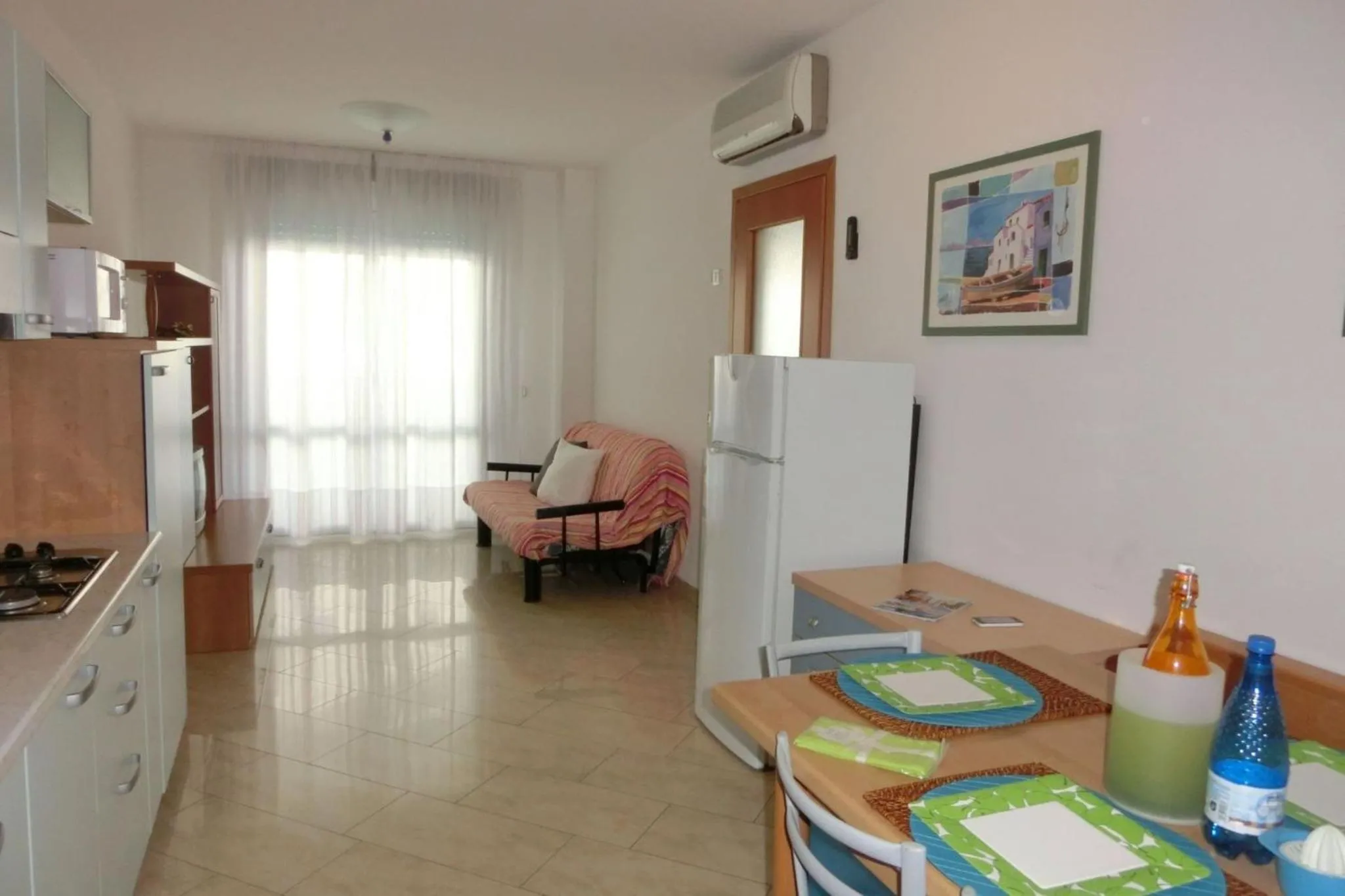 Living room in Cozy apartment 200mt from the beach