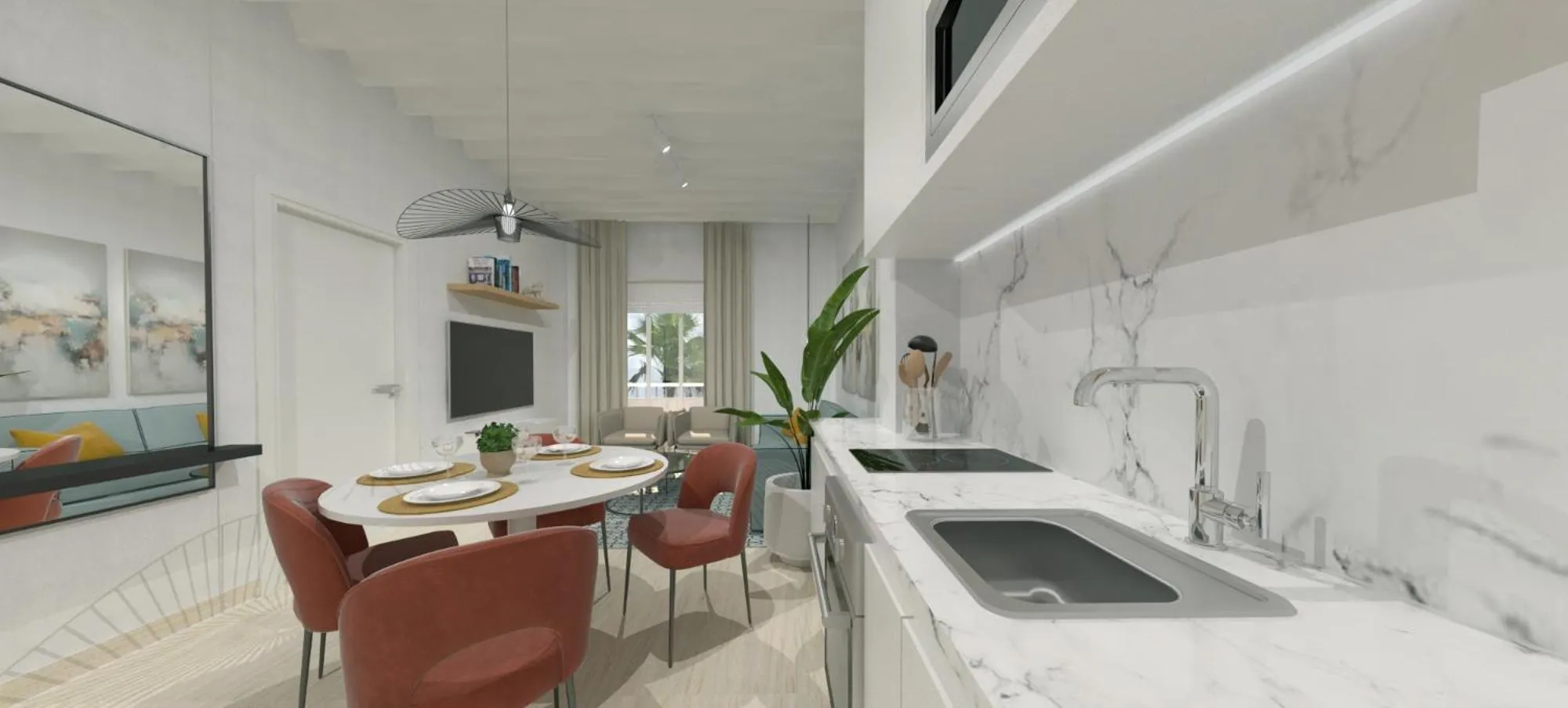 Photo of the whole room in Apartamentos Soho Boutique Palillero