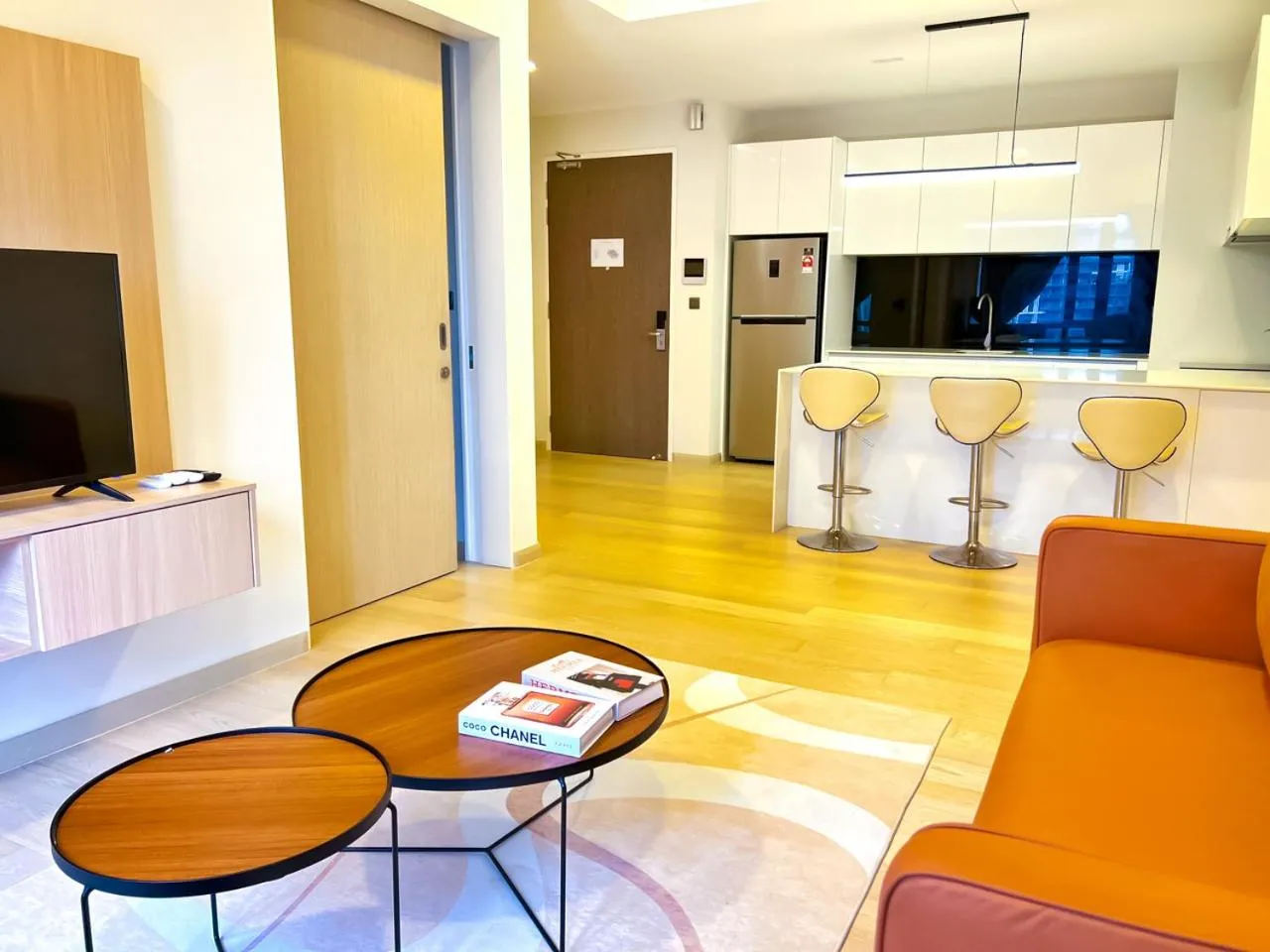 Living room in AXQUISITE SUITES at KLCC