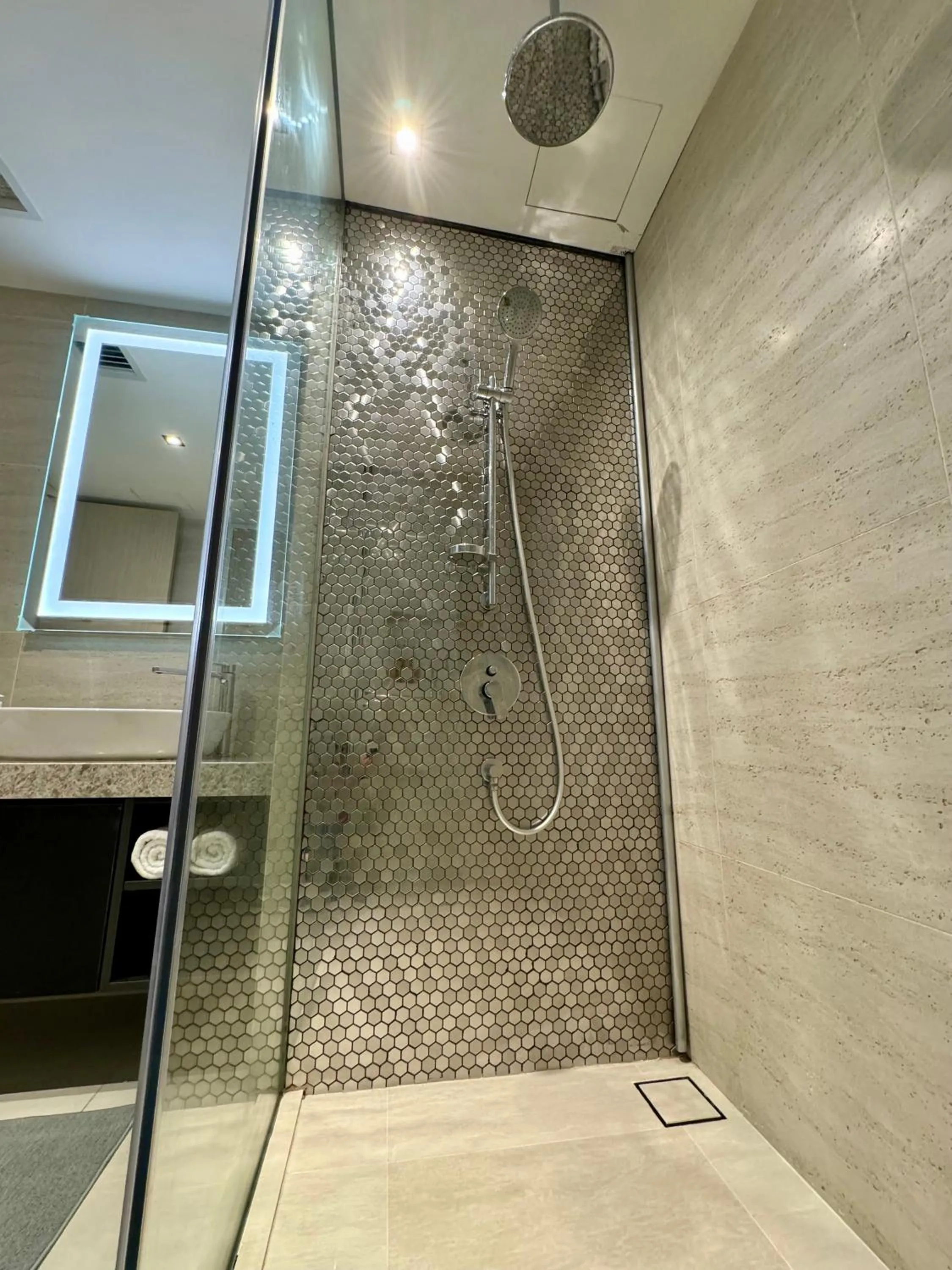 Shower in AXQUISITE SUITES at KLCC