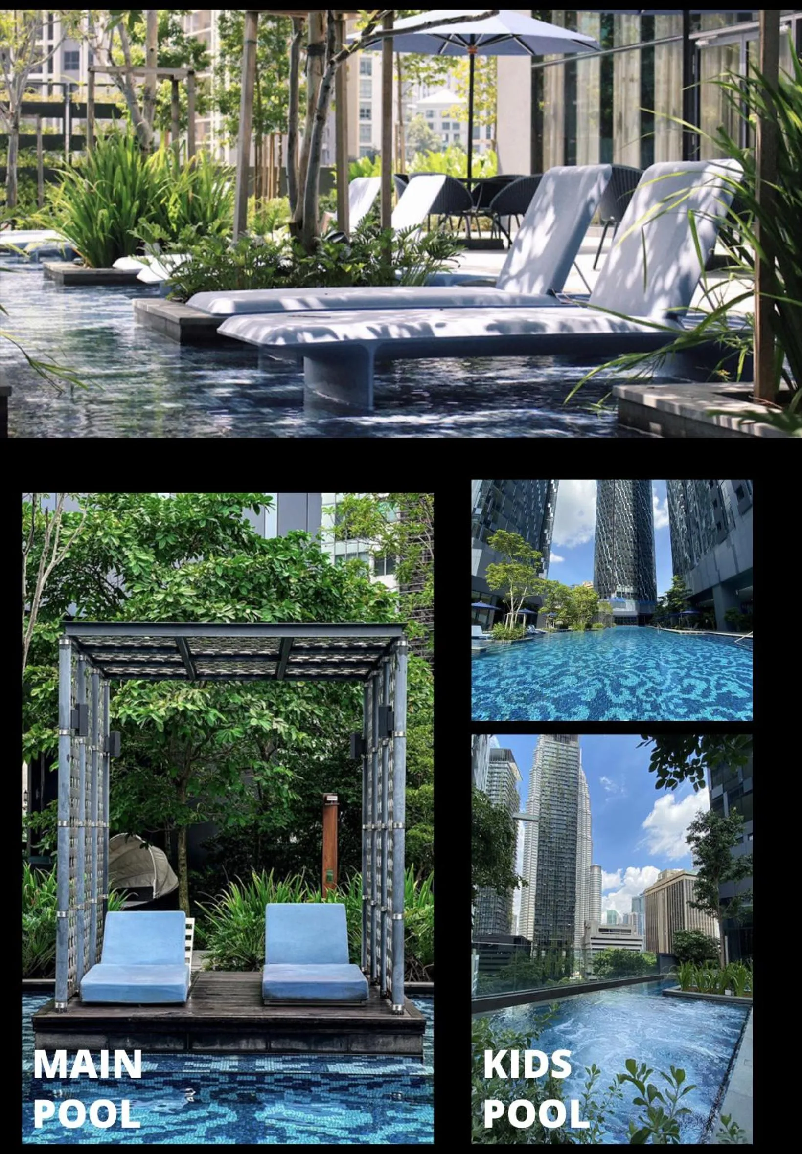 Swimming pool in AXQUISITE SUITES at KLCC