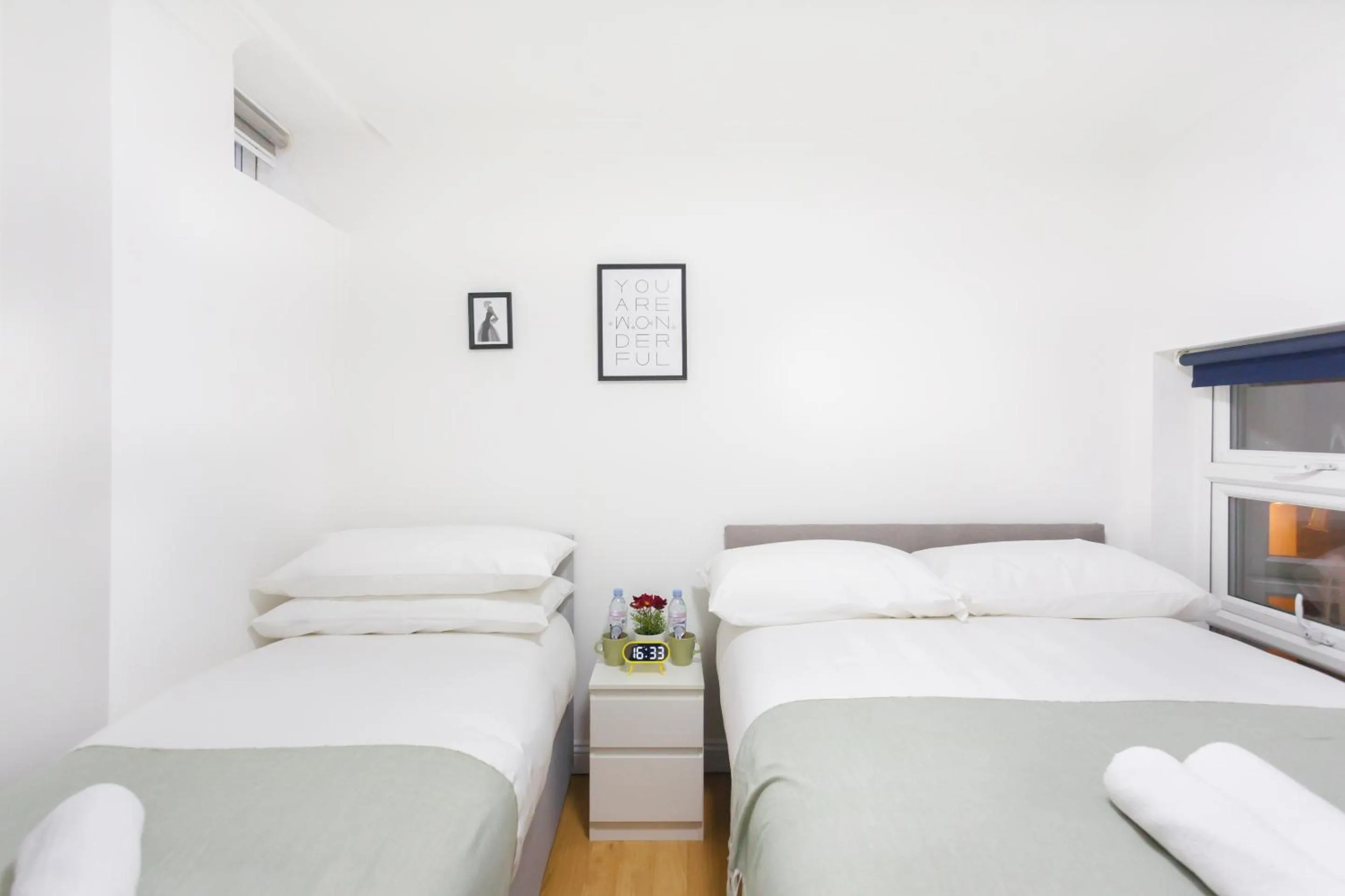 Bedroom, Bed in Studio9 Rooms - Next to Emirates Stadium - Budget Rooms with Shared Bathroom