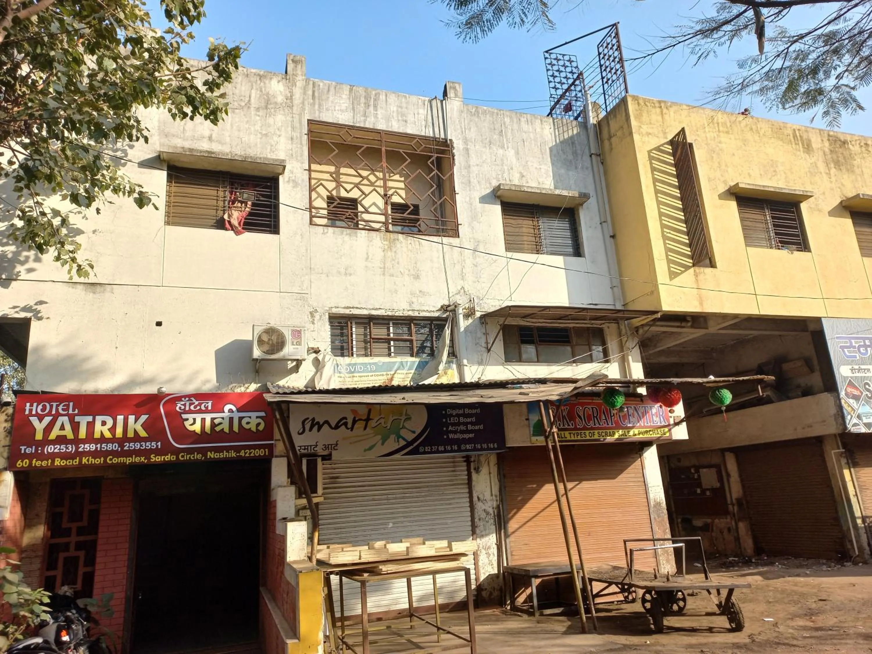 Property building in Hotel Yatrik