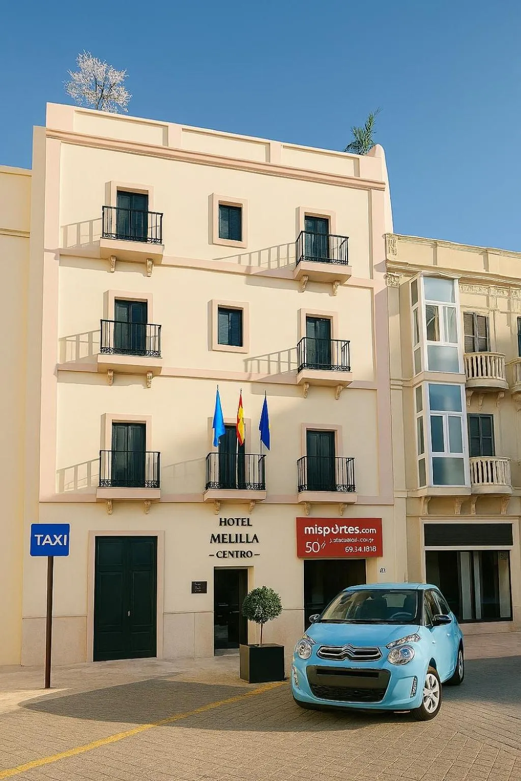 Property building in Hotel Melilla Centro