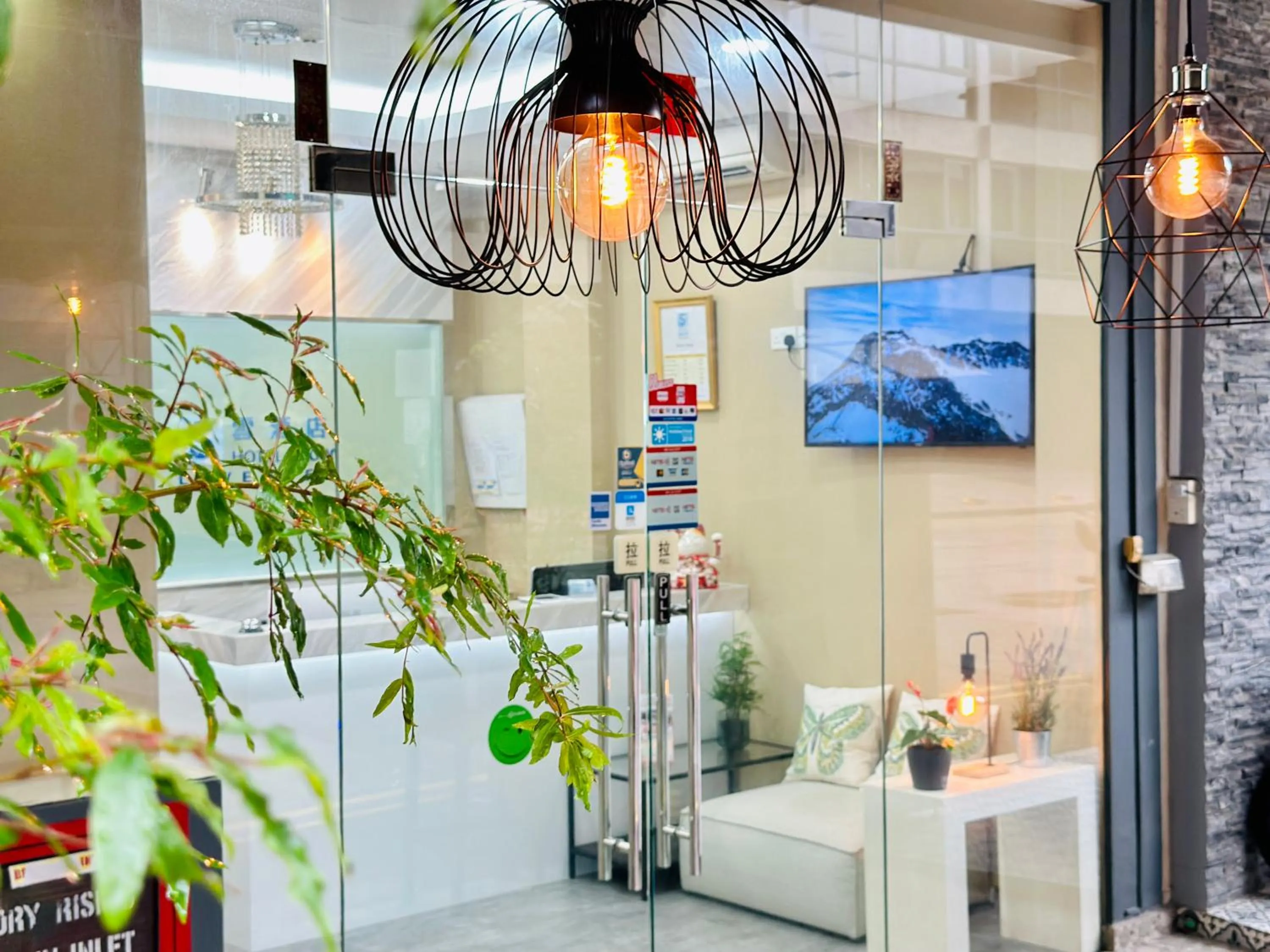 Property building in Snow Hotel Lavender