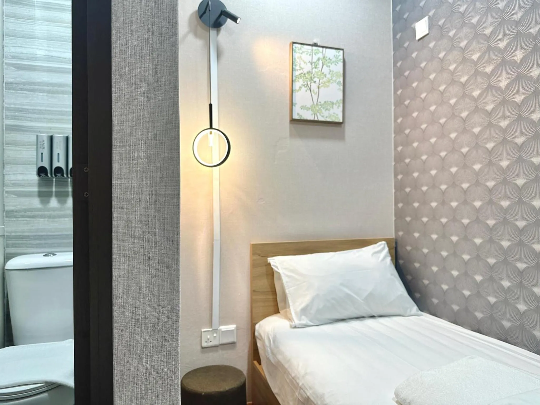 Bed in Snow Hotel Lavender