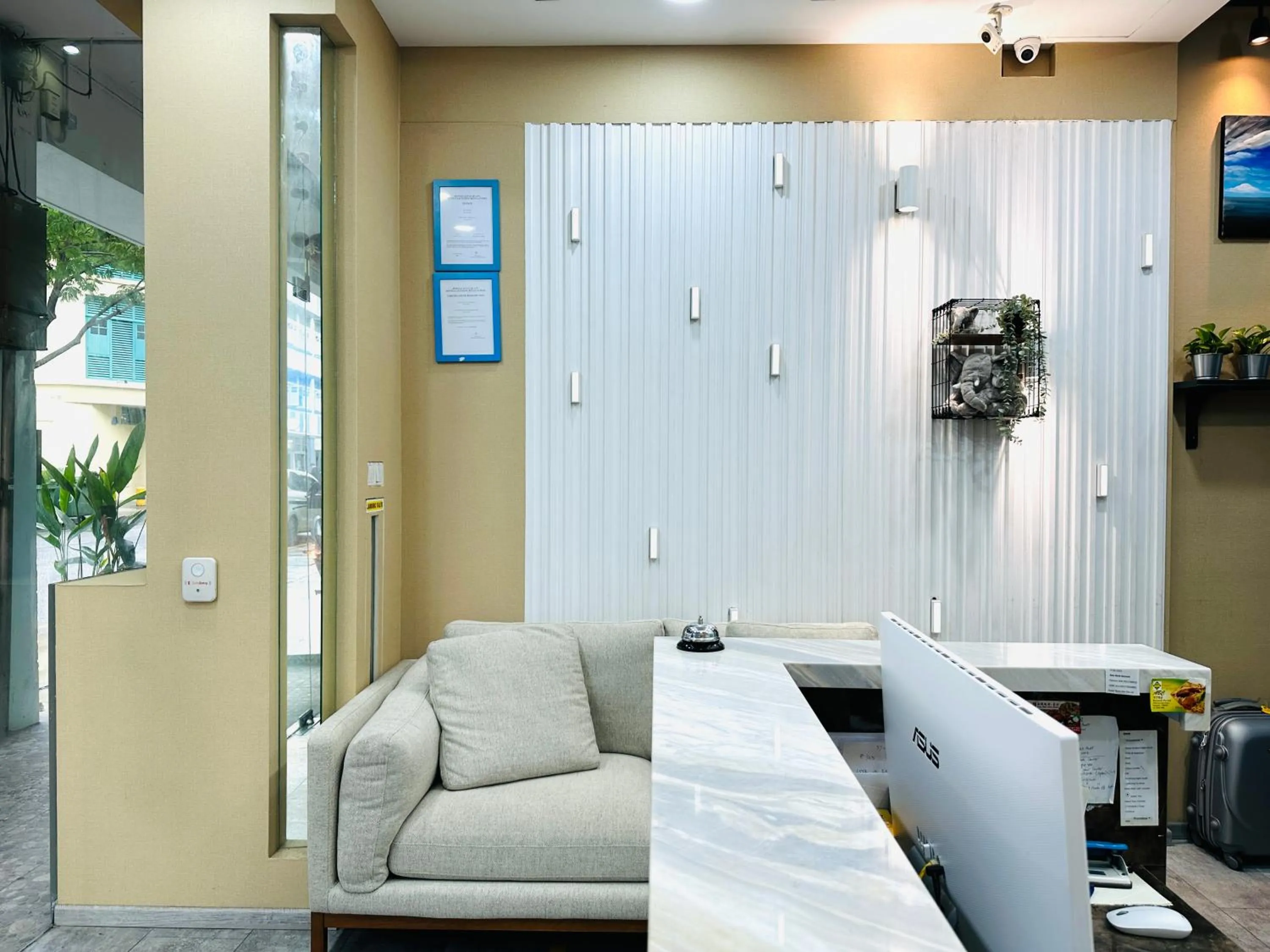 Lobby or reception in Snow Hotel Lavender