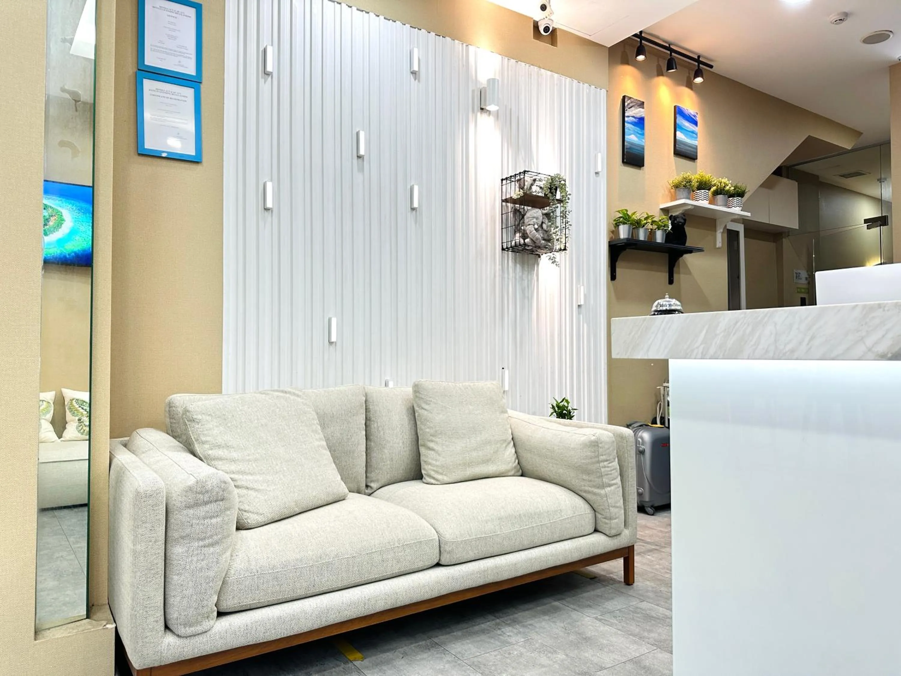 Lobby or reception in Snow Hotel Lavender