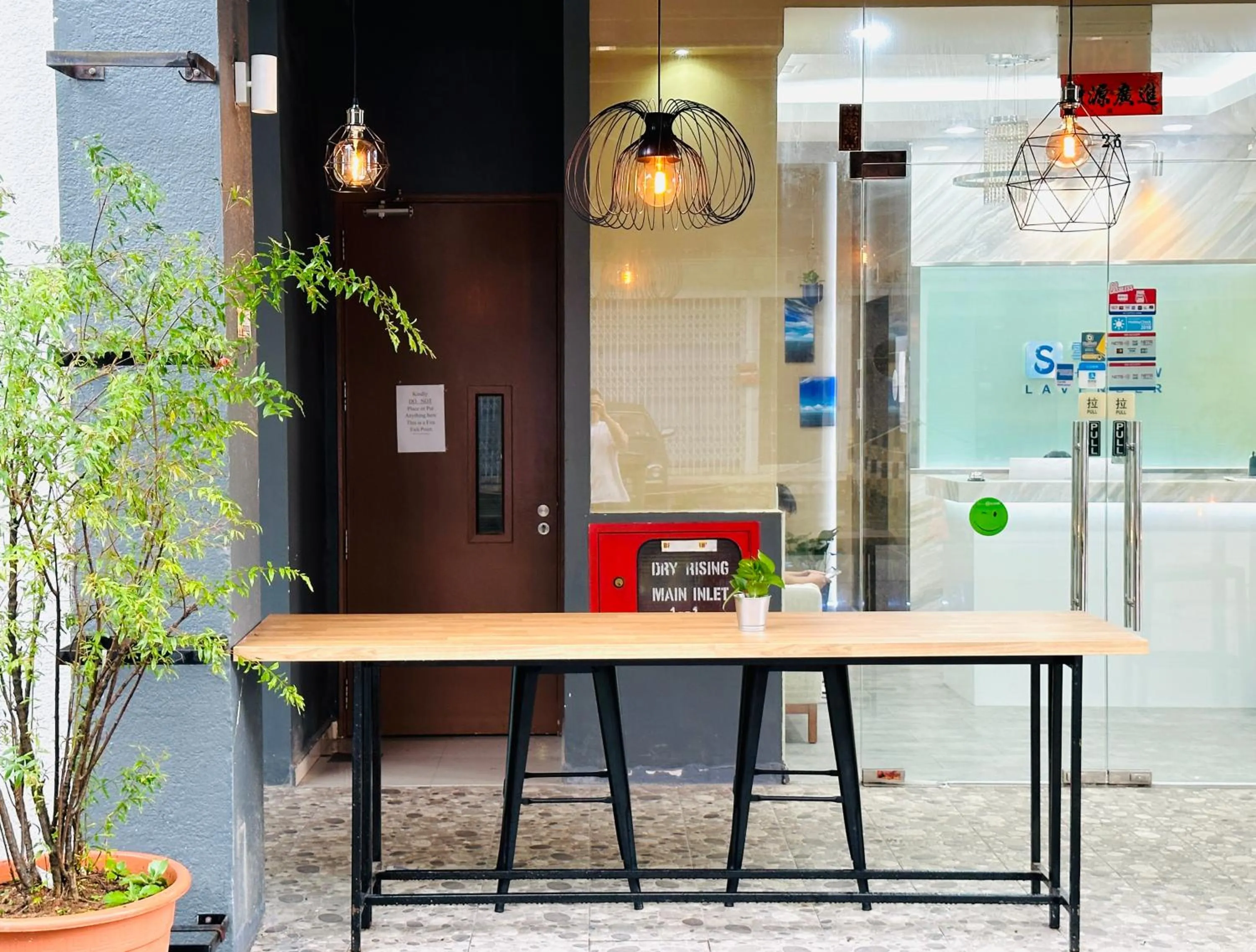 Property building in Snow Hotel Lavender