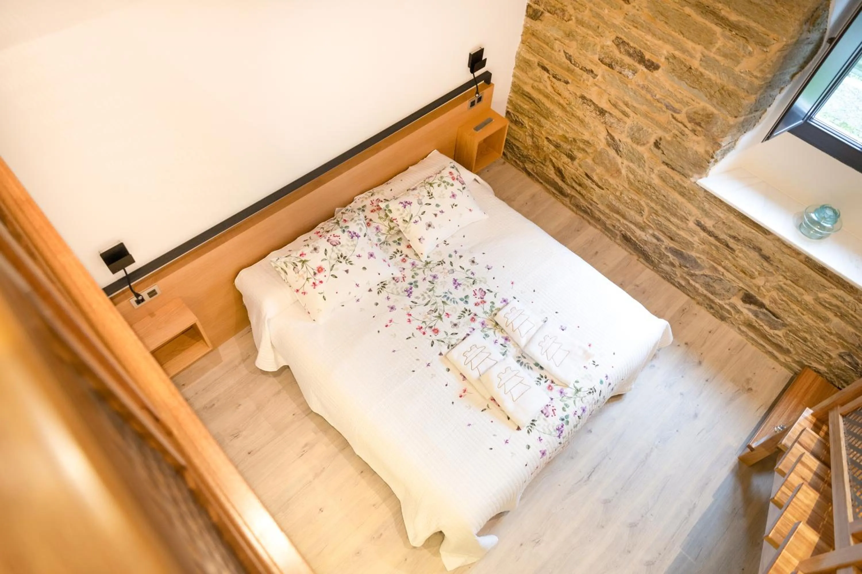 Bed in Hotel Casa da Luz