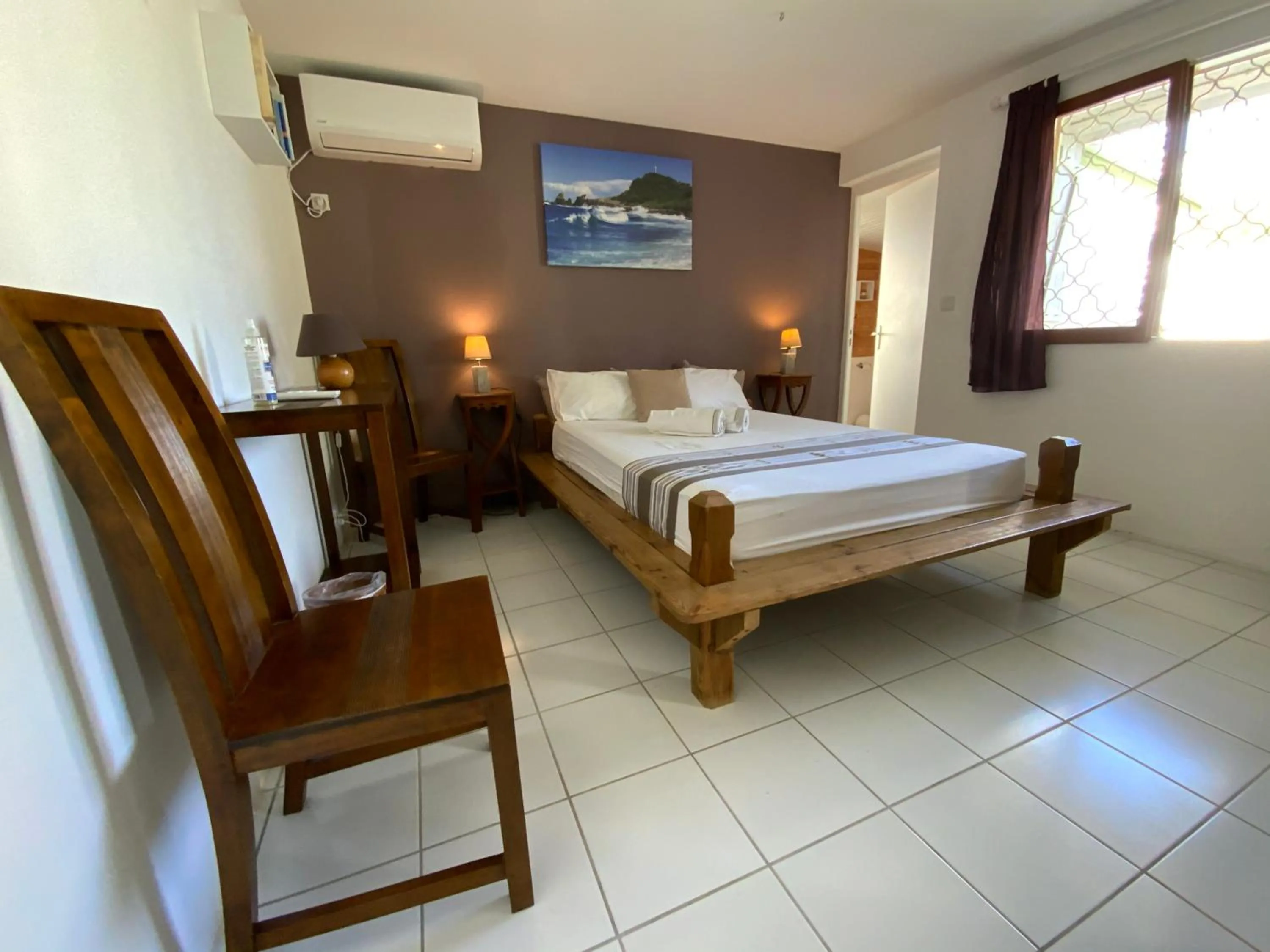 Bed in Villa Soley Caraïbe