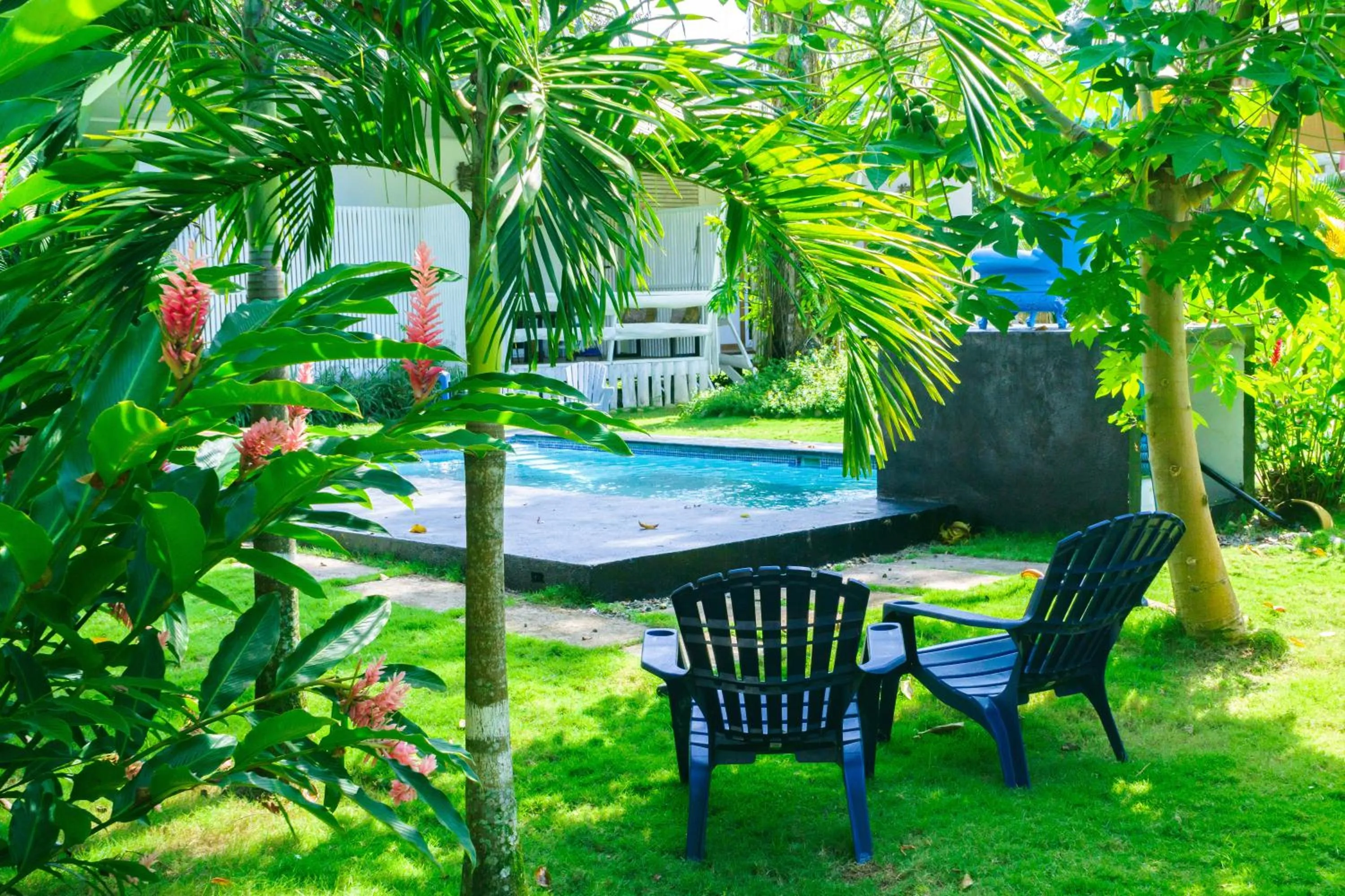 Garden view in Olivia del caribe suite