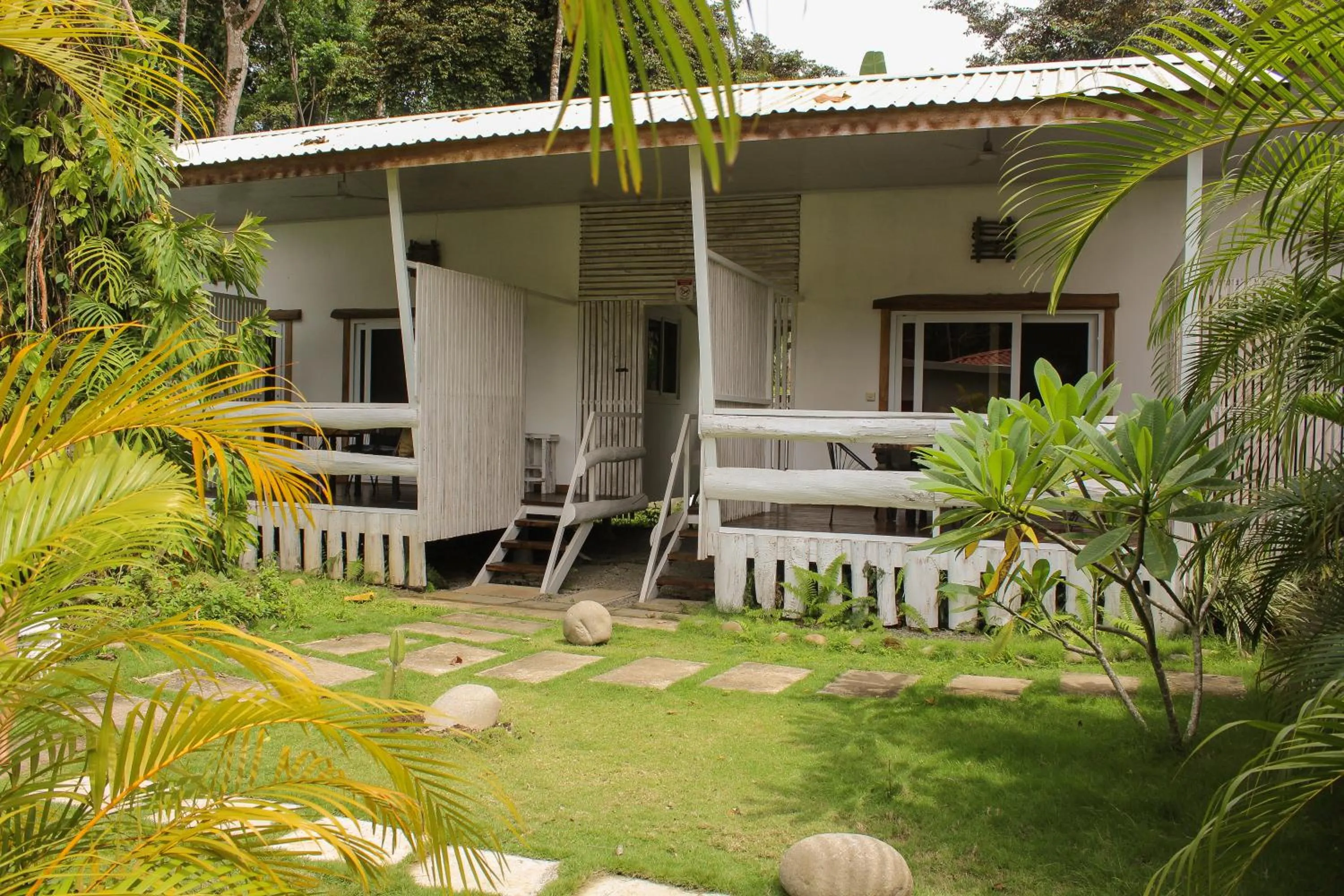 Garden view in Olivia del caribe suite