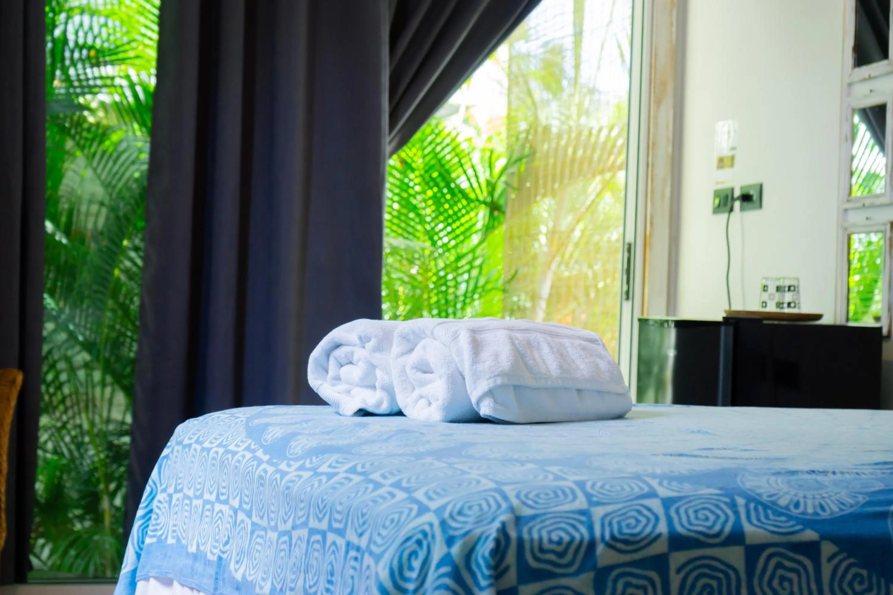 Bed in Olivia del caribe suite