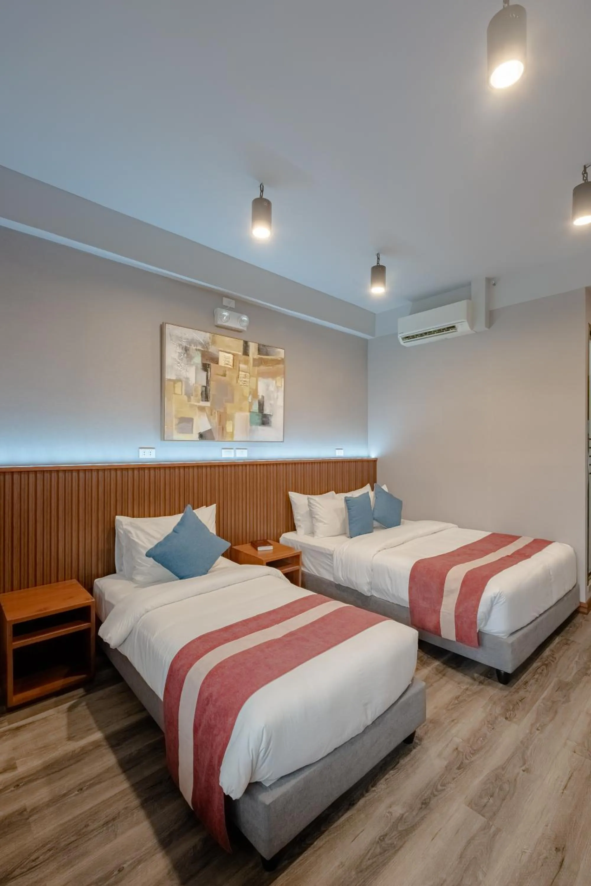 Bed in Kekehyu Business Hotel