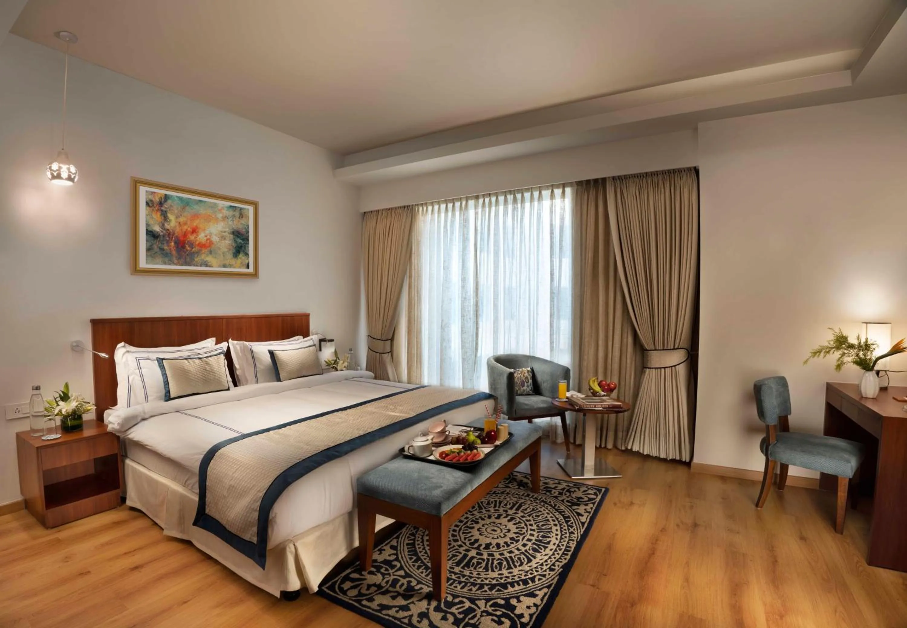 Bedroom, Bed in ExpoInn Suites and Convention