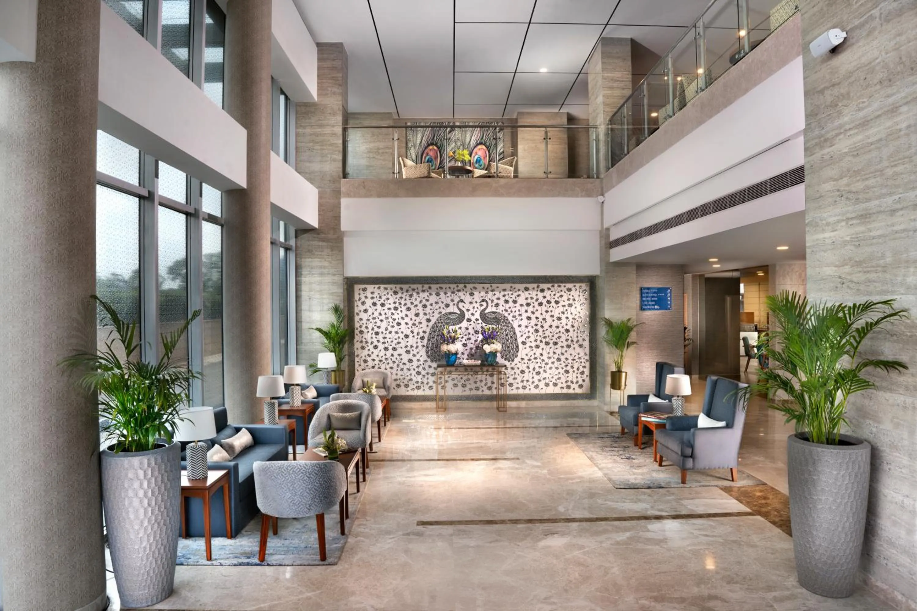 Lobby or reception in ExpoInn Suites and Convention