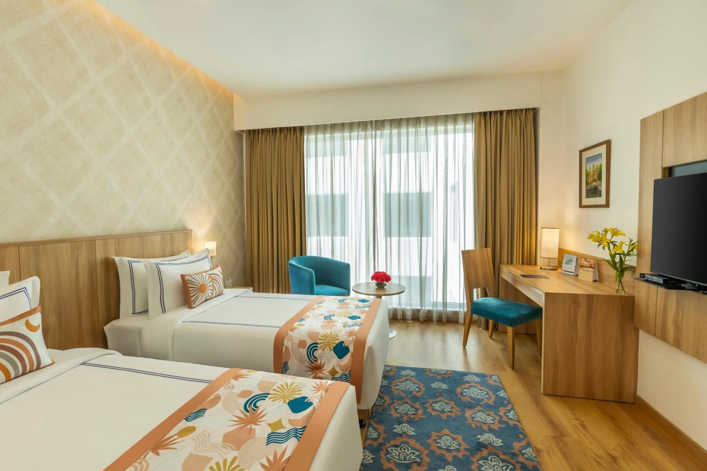 Bedroom, Bed in ExpoInn Suites and Convention