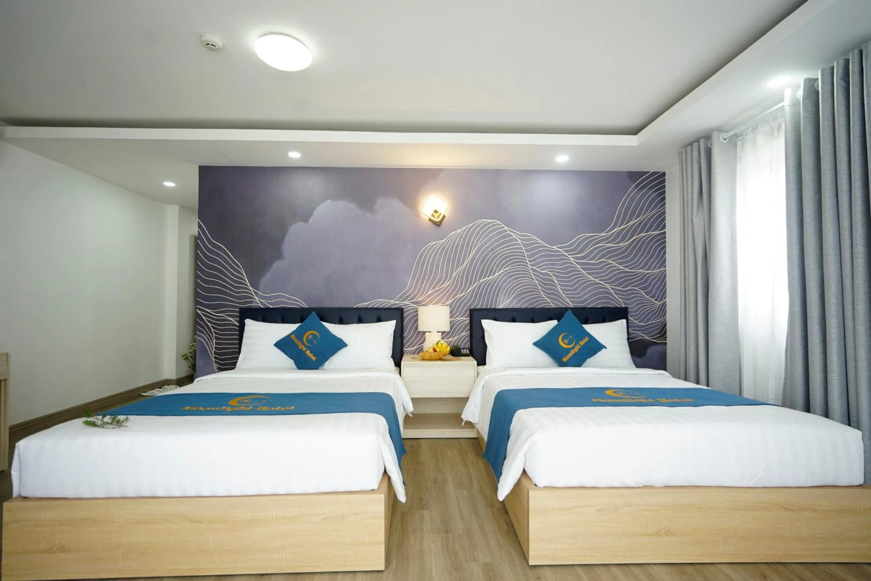 Bedroom, Bed in Moonlight Nha Trang Hotel