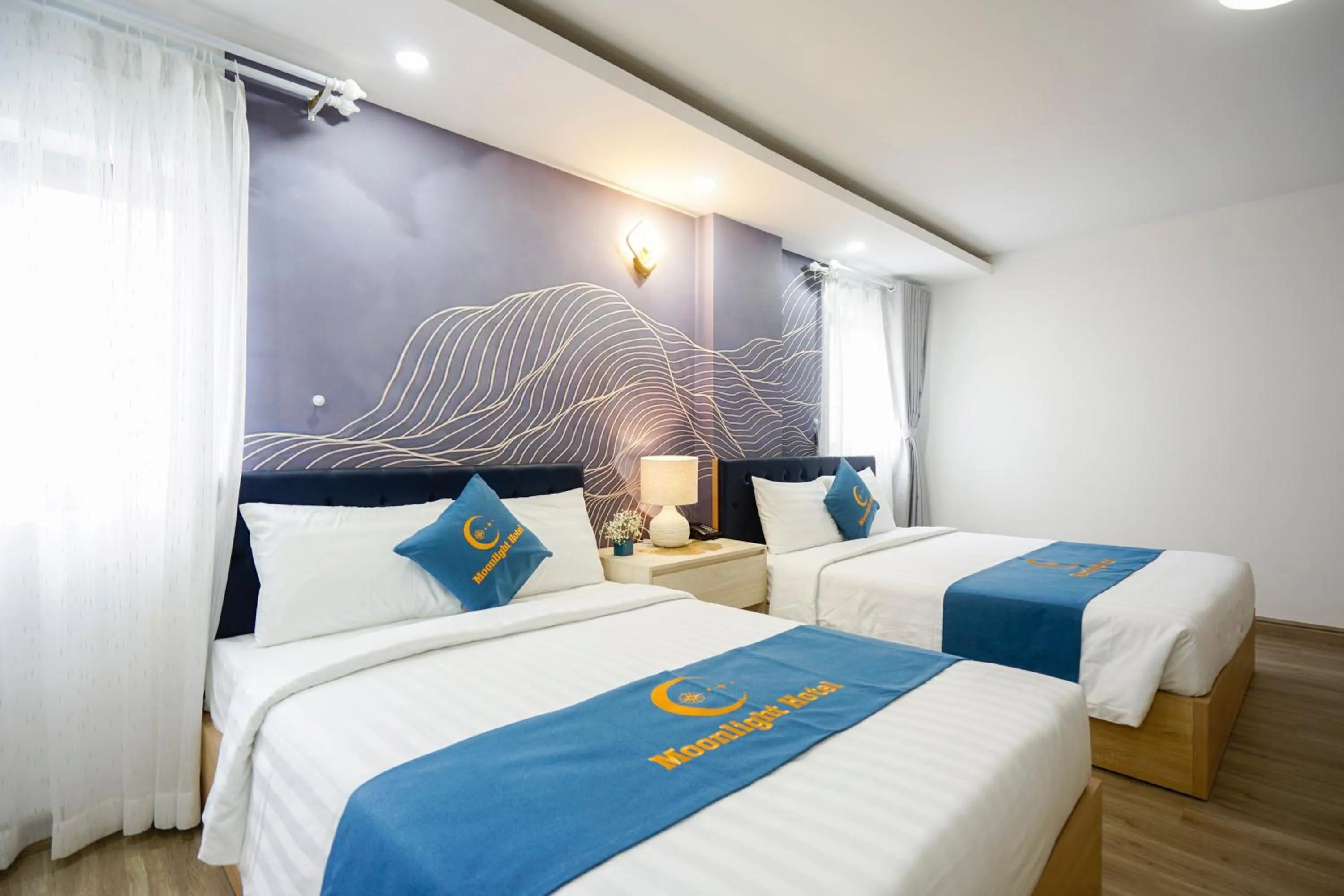 Photo of the whole room, Bed in Moonlight Nha Trang Hotel