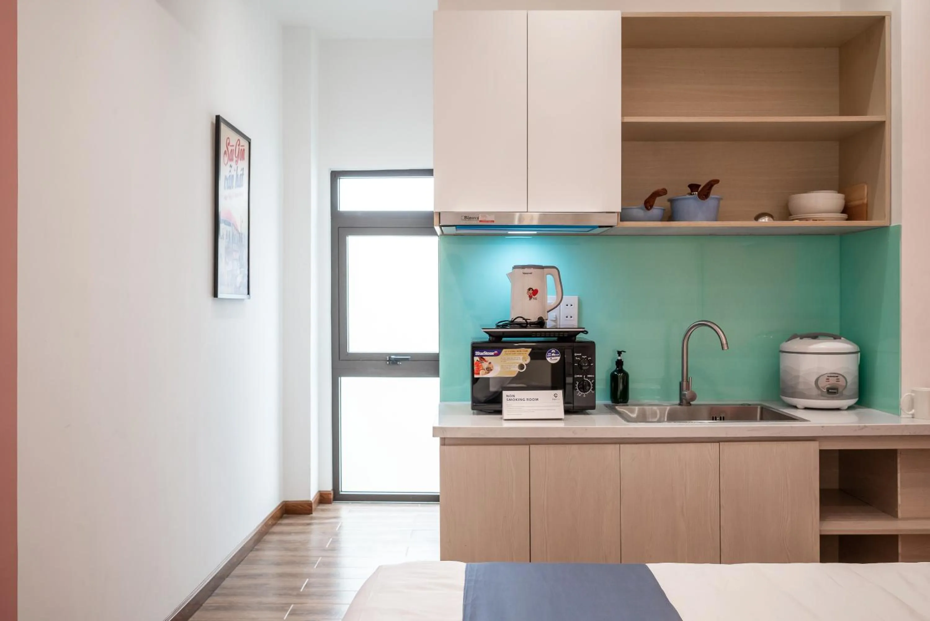 Kitchen or kitchenette in Cozrum Homes - Winter Corner